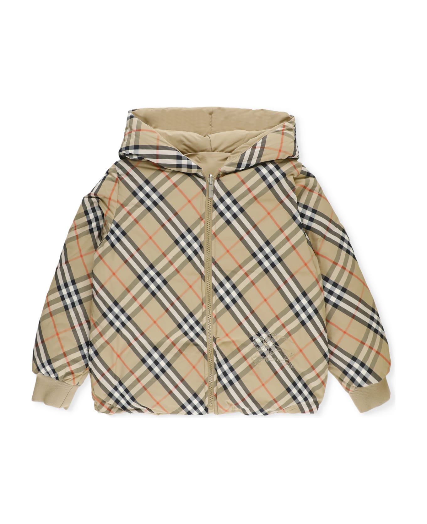 Burberry 체크 다운 자켓