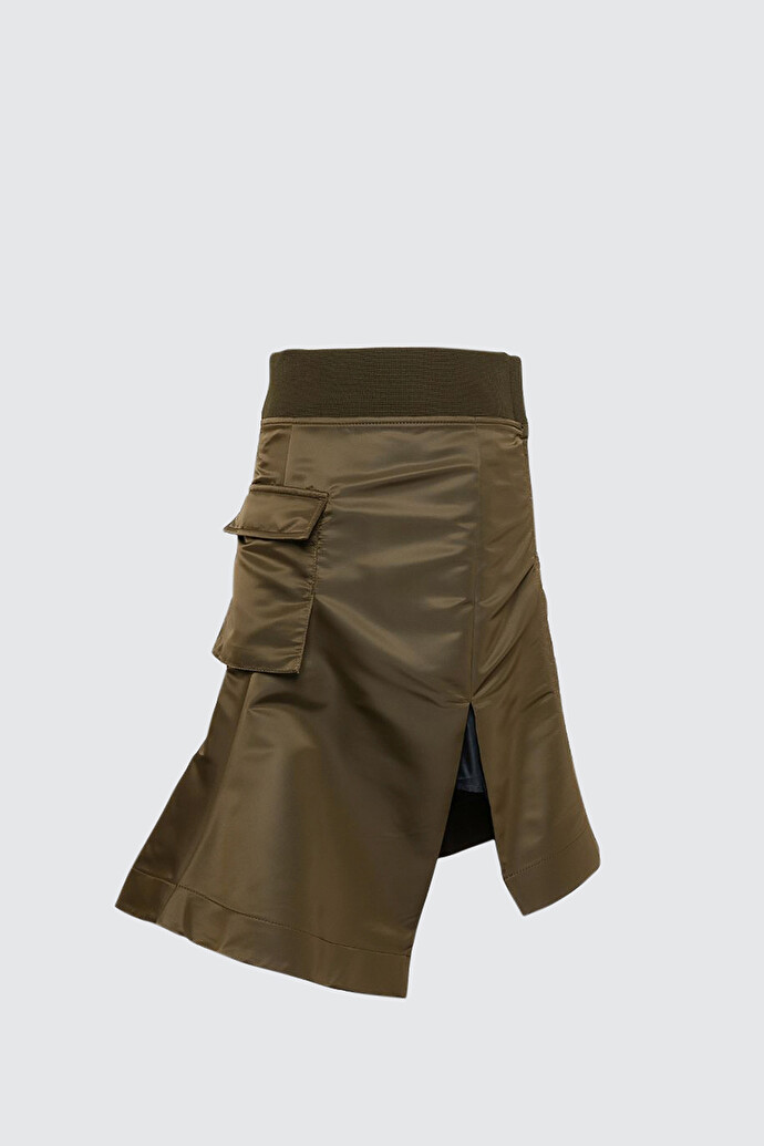 SACAI 나일론 트윌 스커트