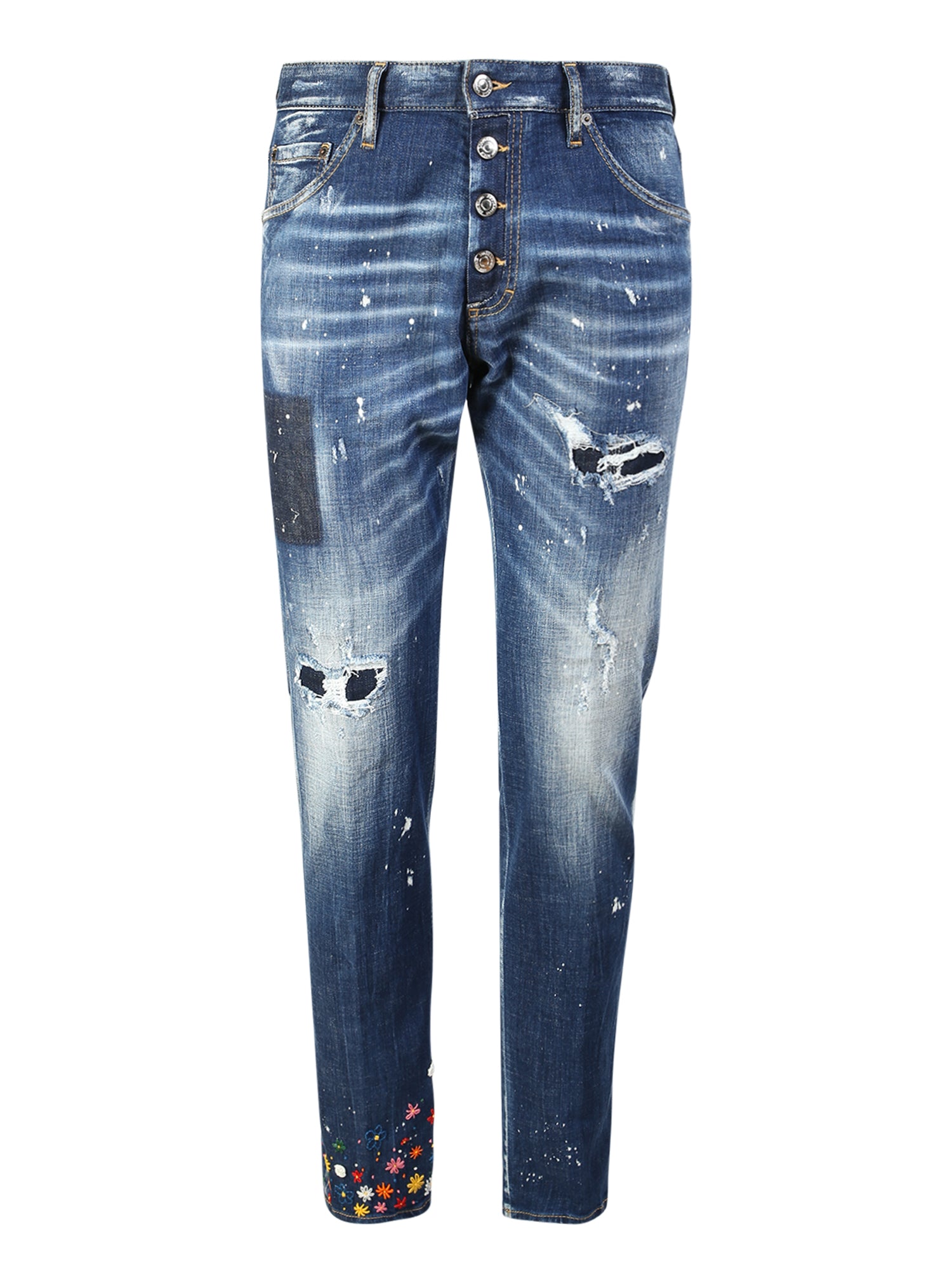 DSQUARED2 Ditsy 진 by Dsquared2 데님 garment par excellence of 더 maison