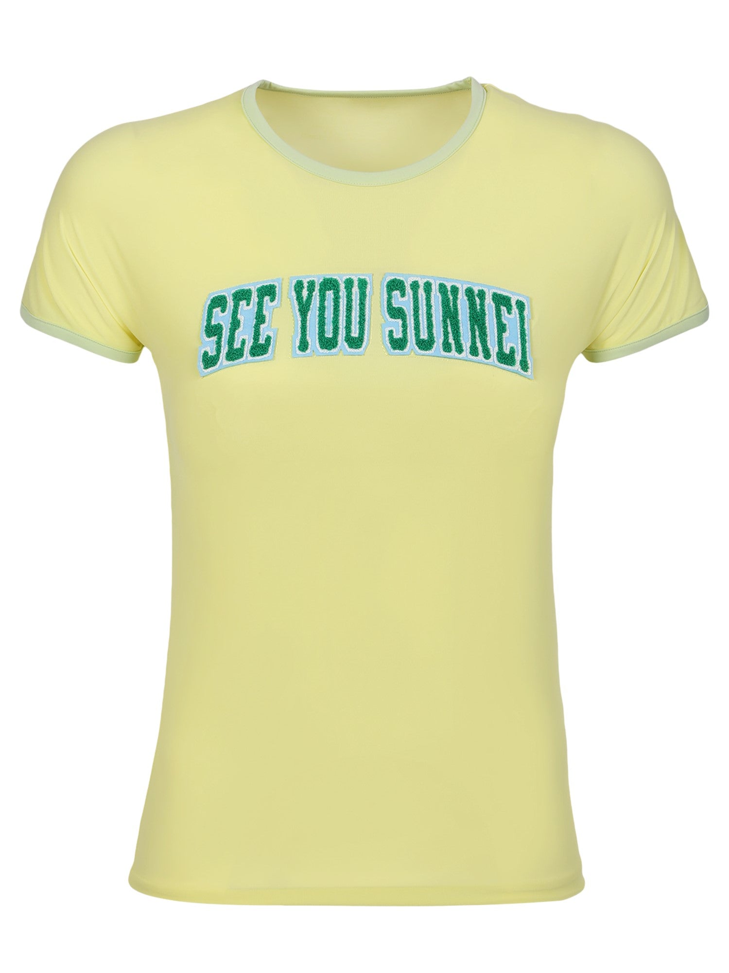 SUNNEI See You Sunnei slogan 티셔츠
