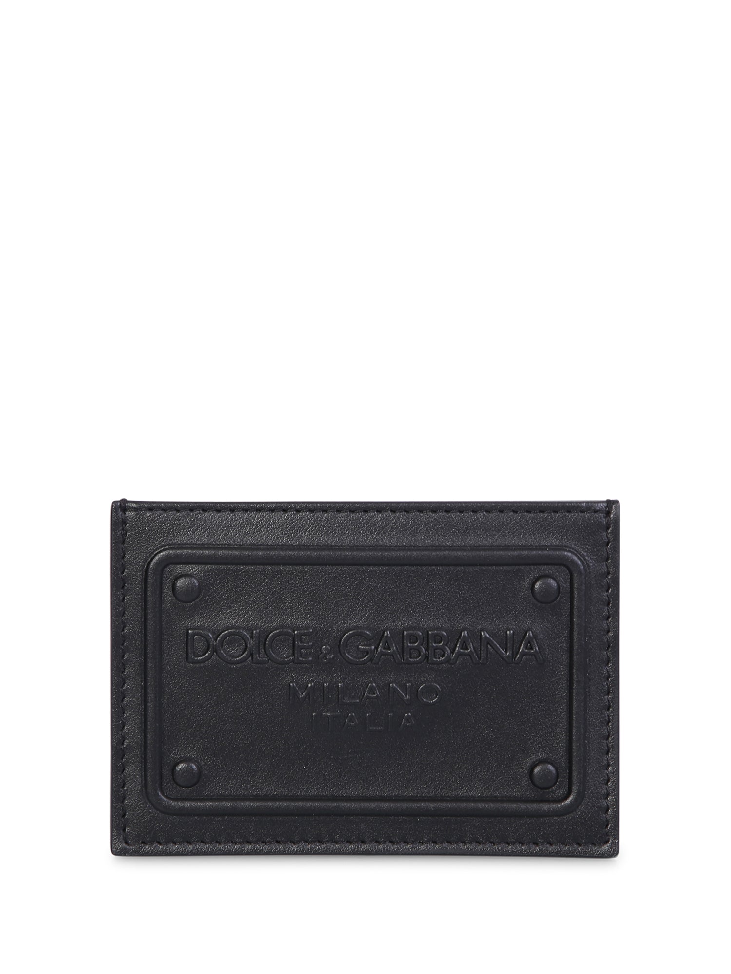 DOLCE  GABBANA Logoplaque cardholder