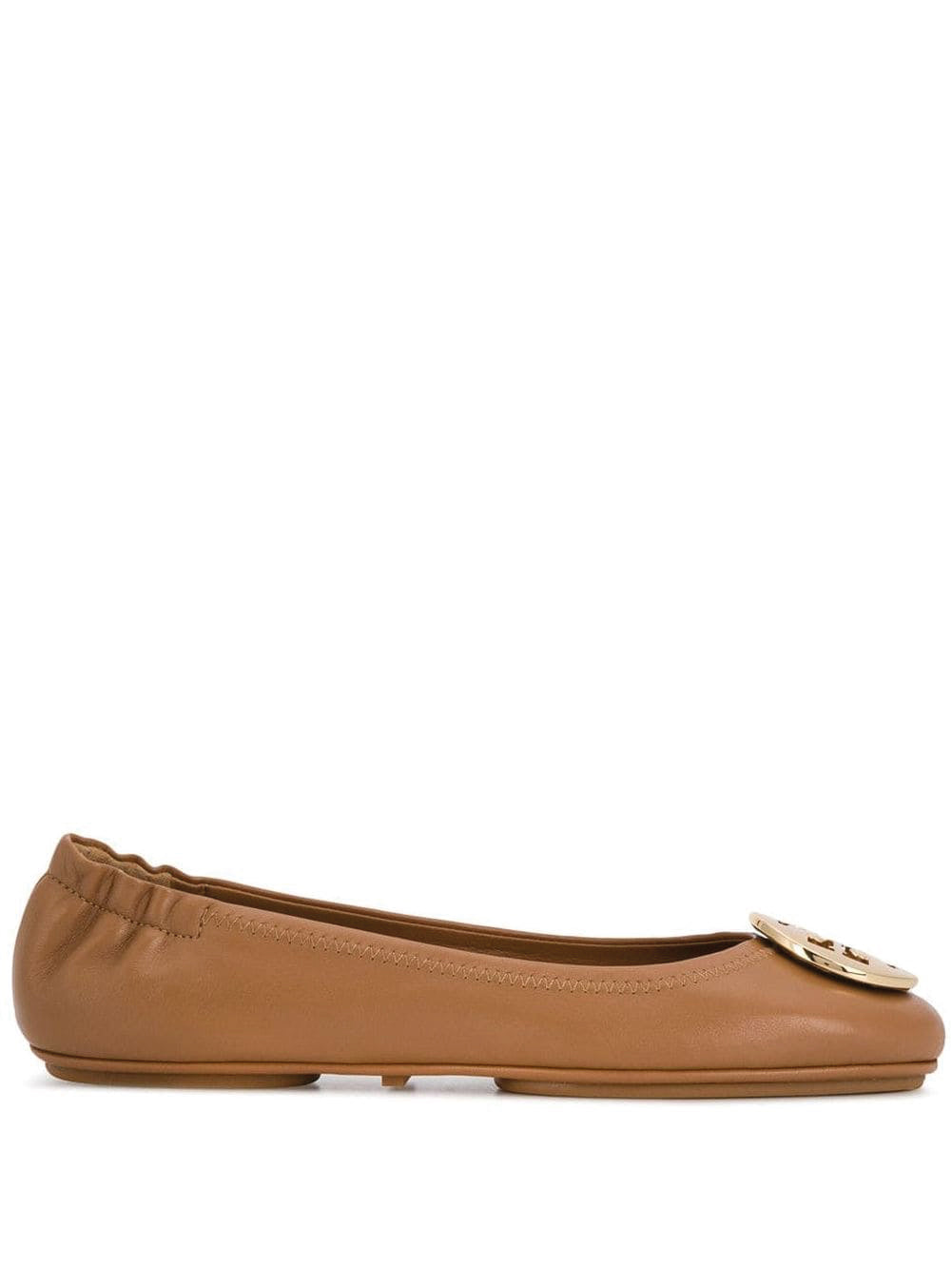 TORY BURCH Minnie 레더 발레리나 플랫