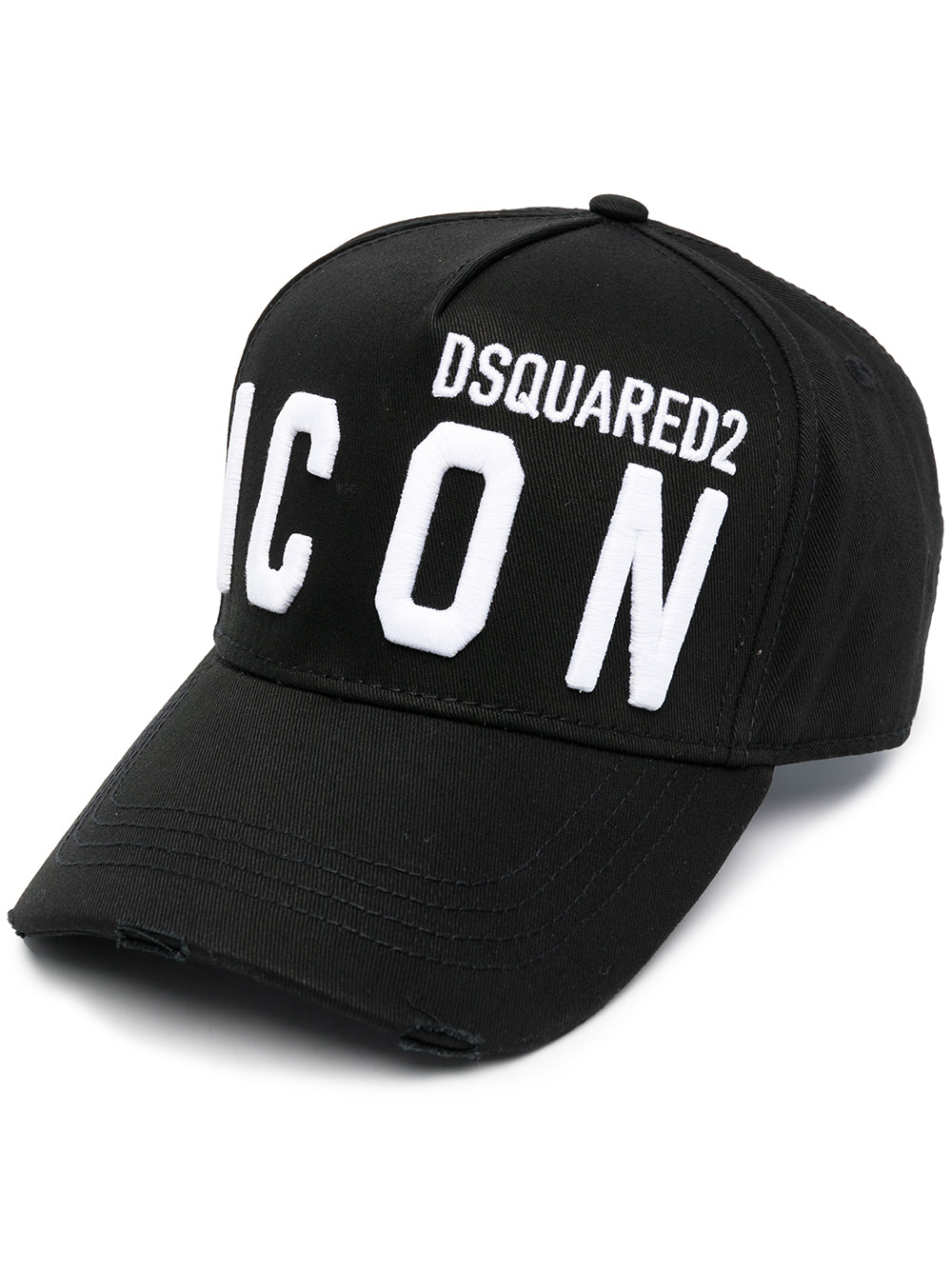 DSQUARED2 블랙 Be 아이콘 모자