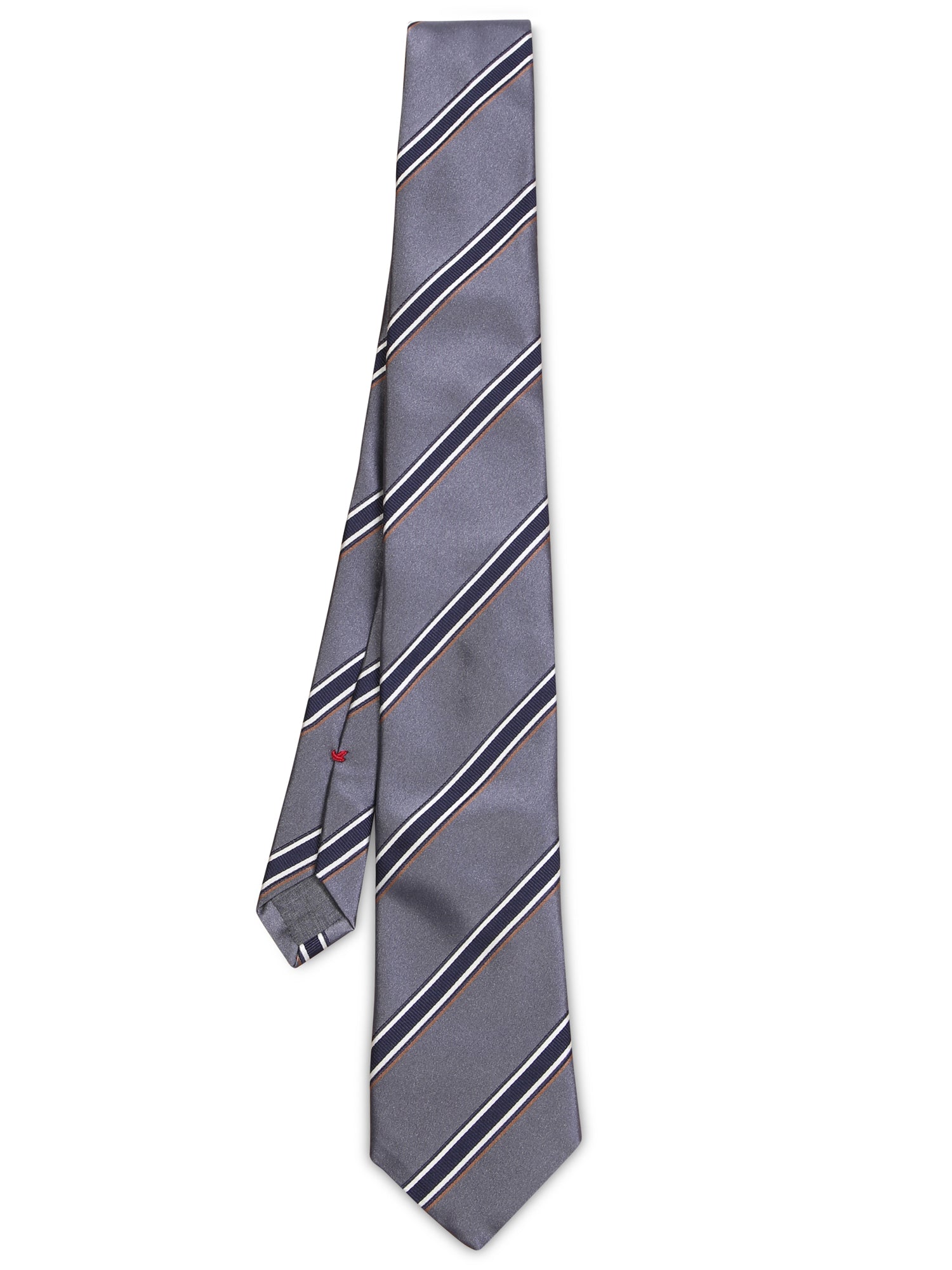 BRUNELLO CUCINELLI 멀티컬러 스트라이프 타이