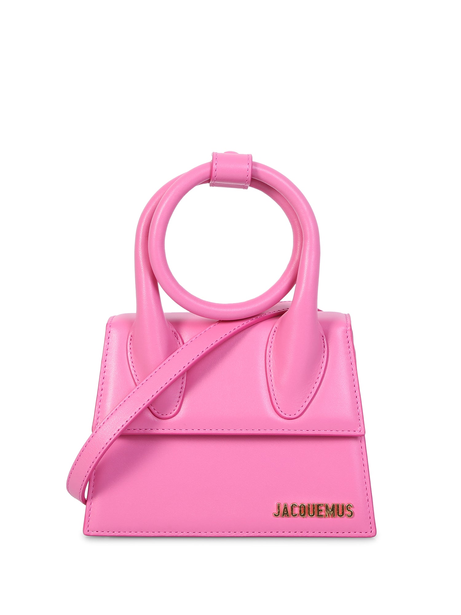 JACQUEMUS Le Chiquito Noeud 백 핑크