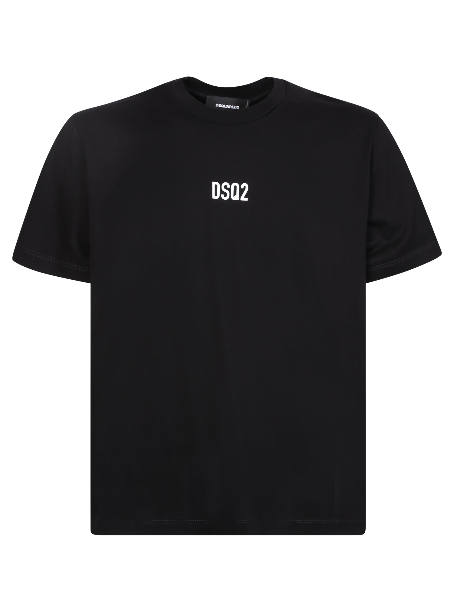 DSQUARED2 블랙 미니 로고 티셔츠