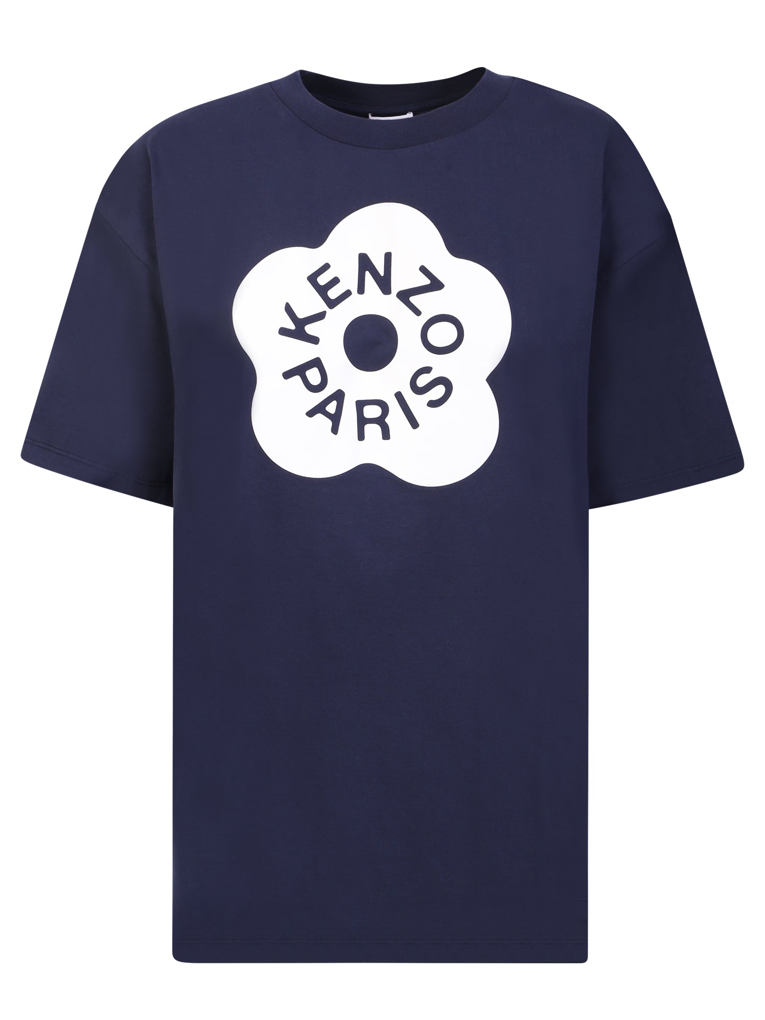KENZO 보케 플라워 blu 티셔츠