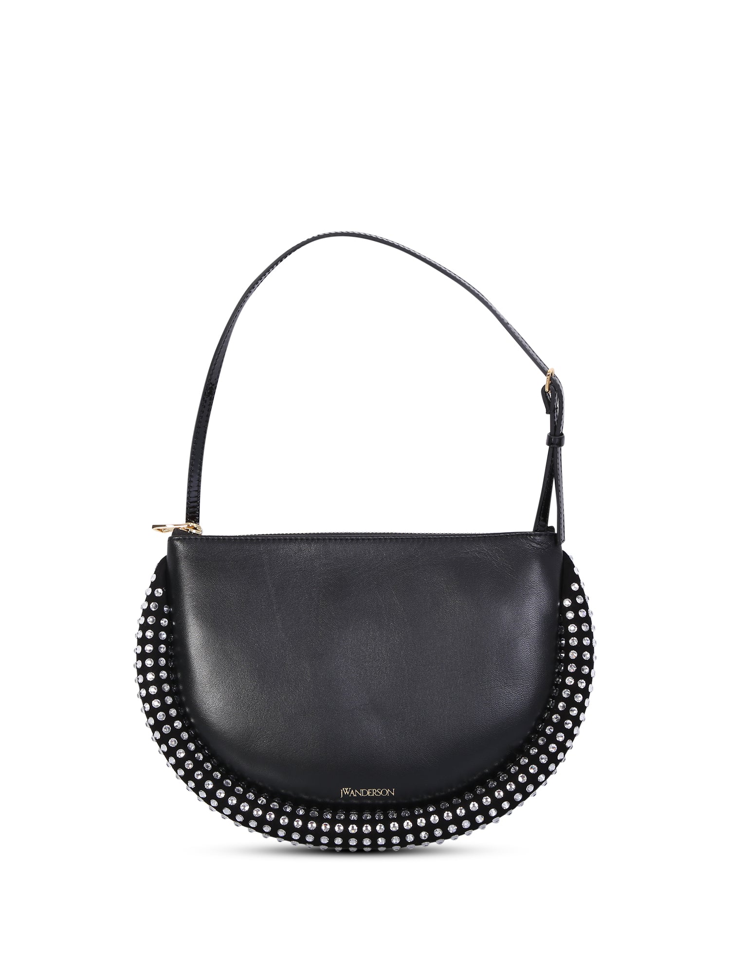 JW ANDERSON Bumper 문 크리스탈 블랙 백