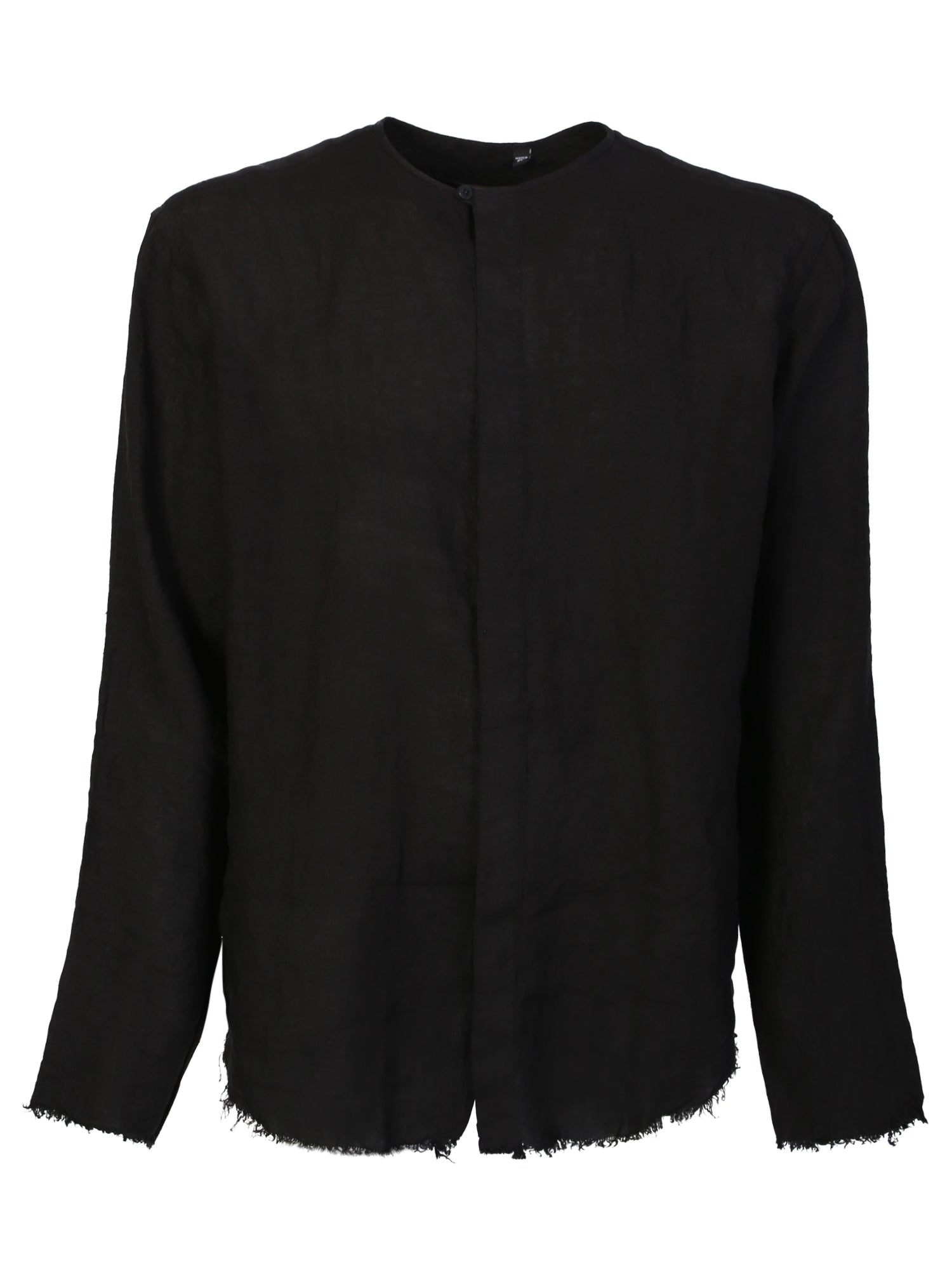 COSTUMEIN Frayed edges 블랙 셔츠