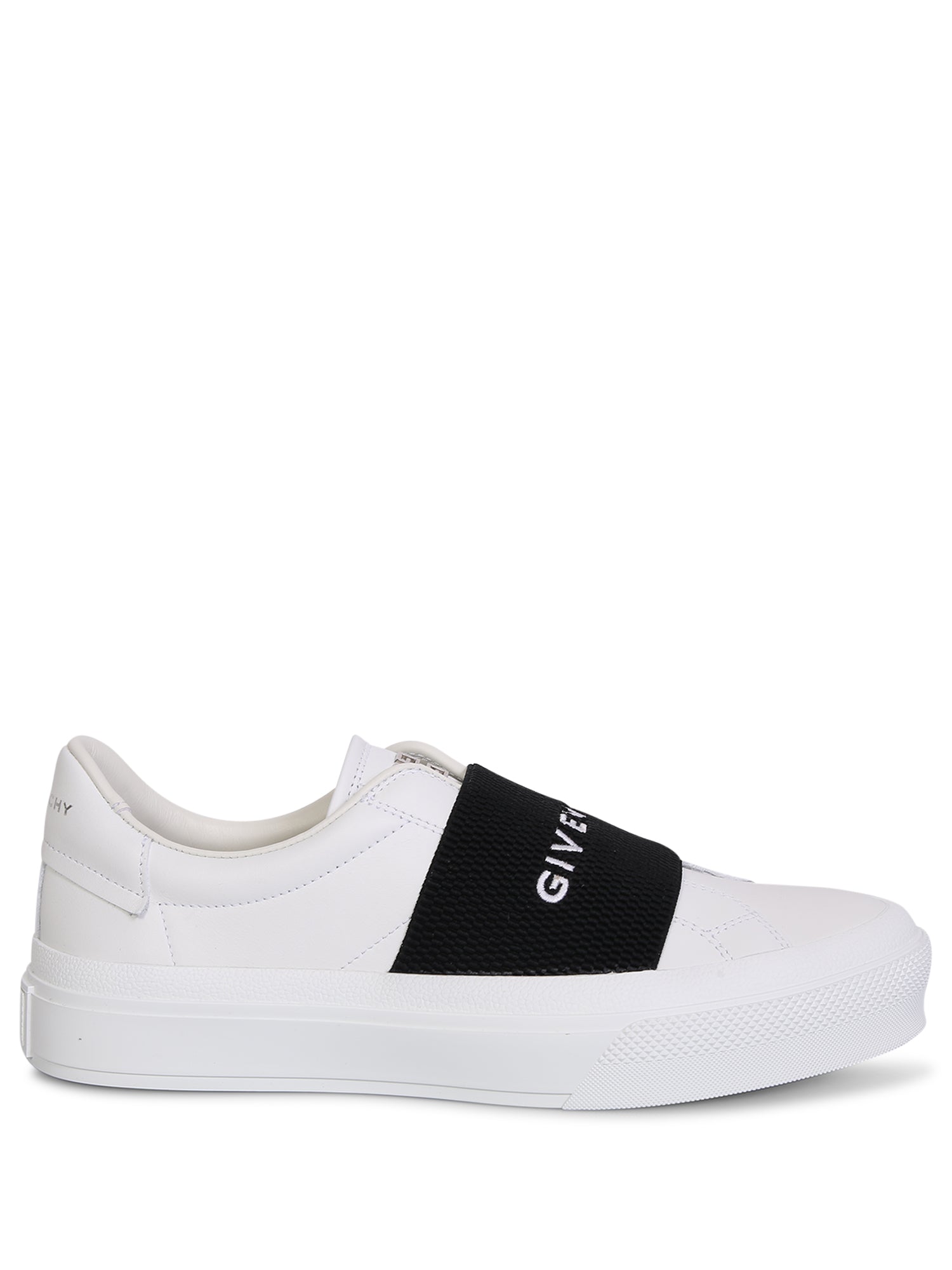 GIVENCHY 엘라스틱 밴드 화이트 스니커즈 by Givenchy