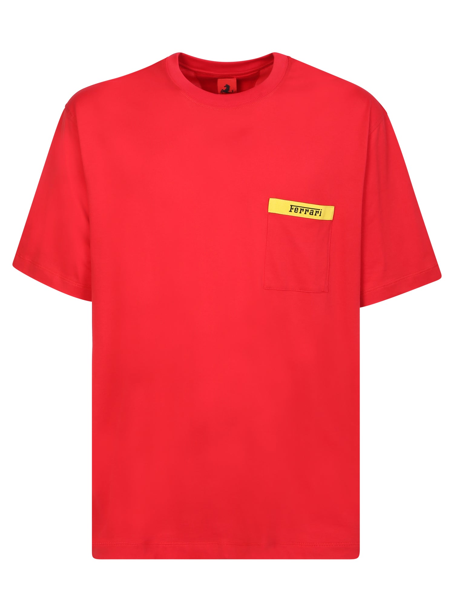 FERRARI 로고 포켓 티셔츠