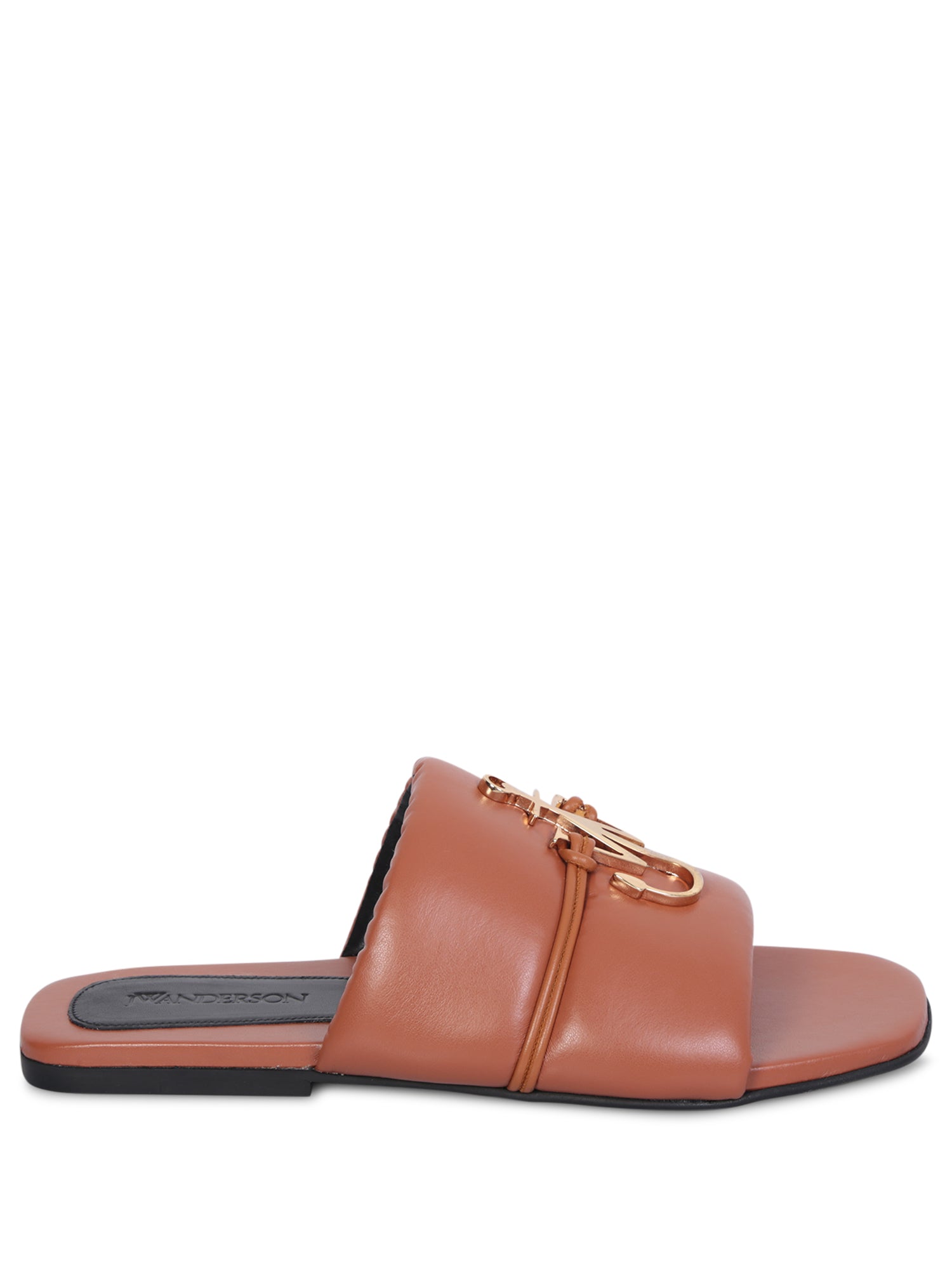 JW ANDERSON 브라운 Anchor 슬리퍼