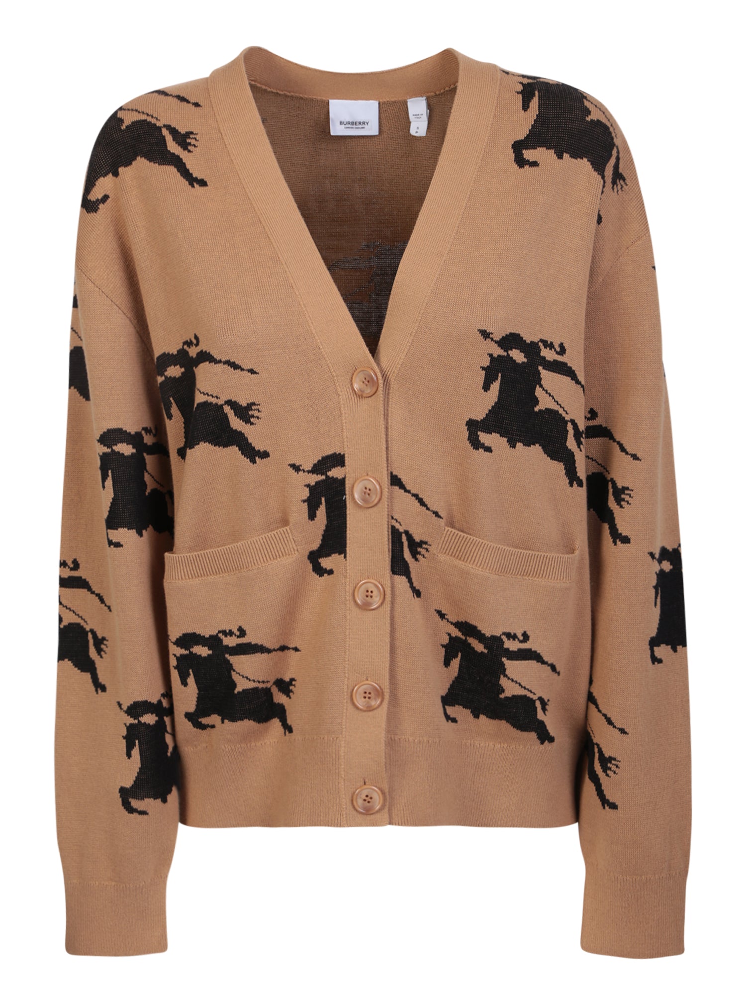 BURBERRY EKD 카멜 가디건