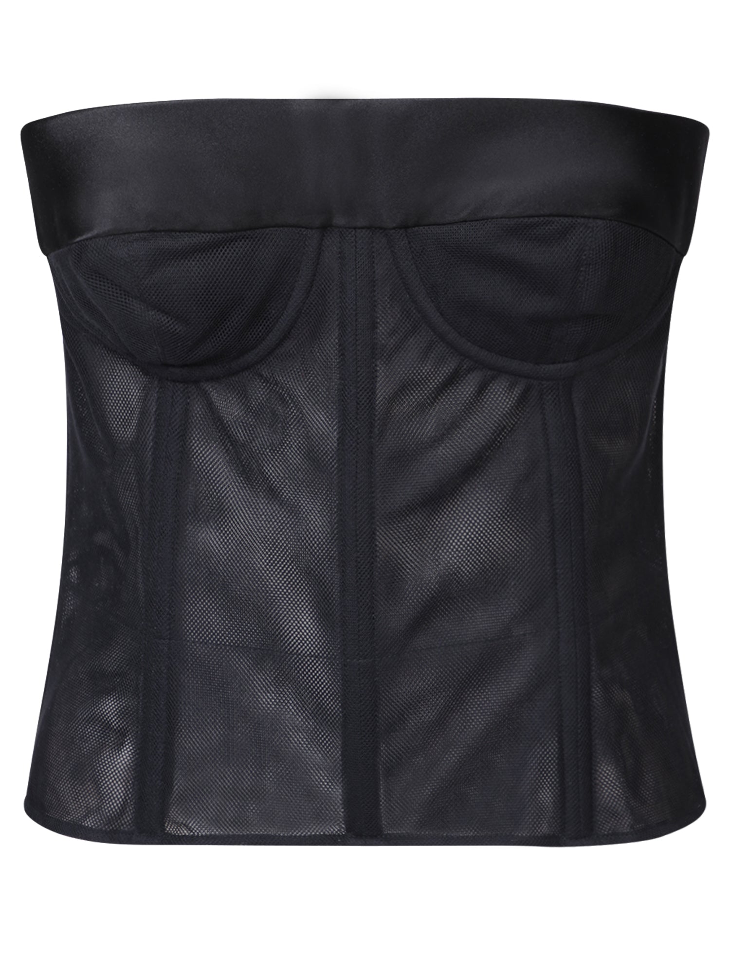 MAISON MARGIELA Meshpanel 크롭 탑