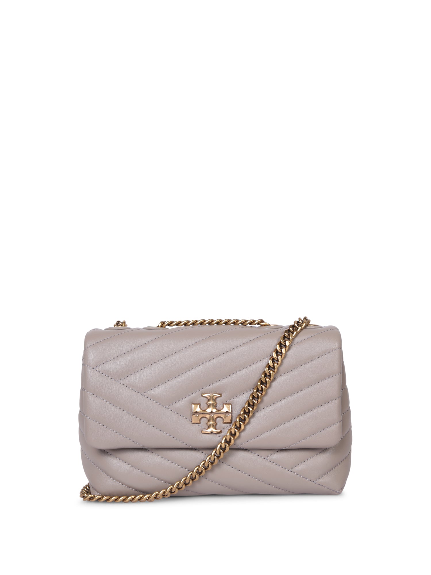 TORY BURCH Kira 쉐브론 스몰 베이지 백