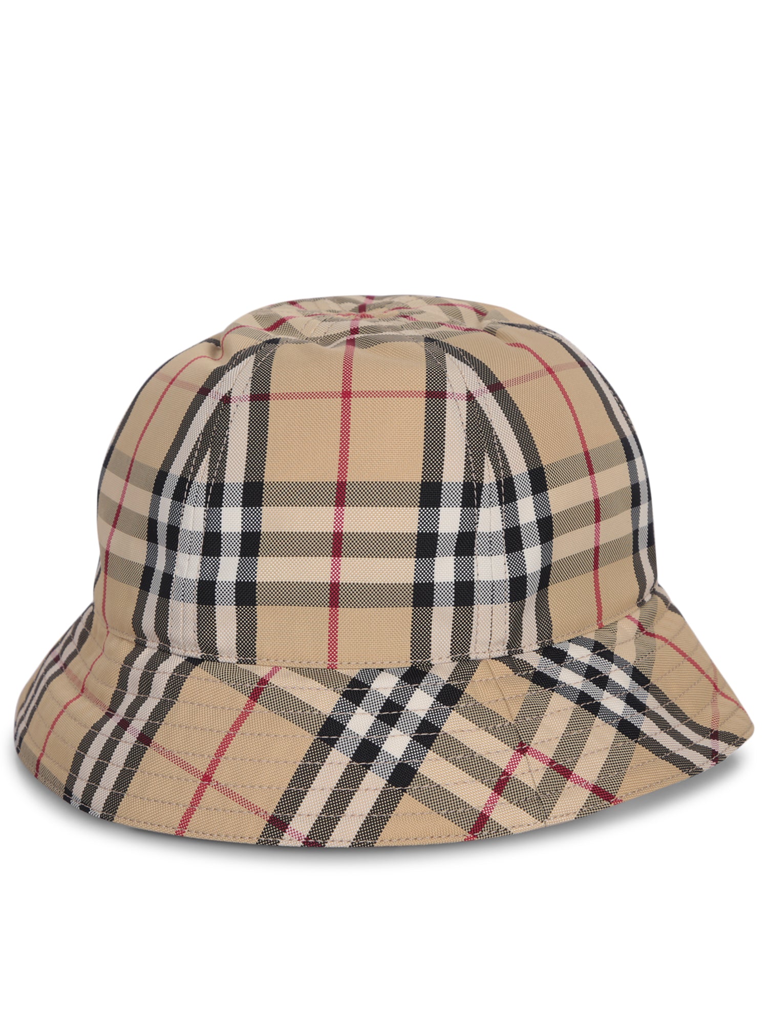 BURBERRY House checkprint 버킷 모자