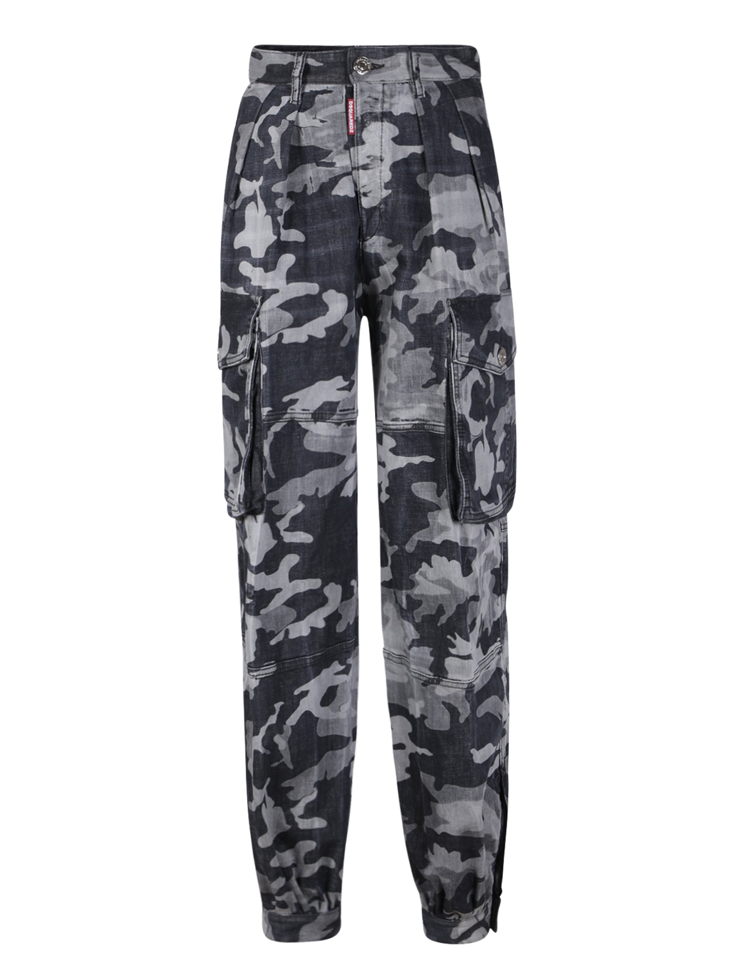 DSQUARED2 Camouflageprint 카고 트라우저