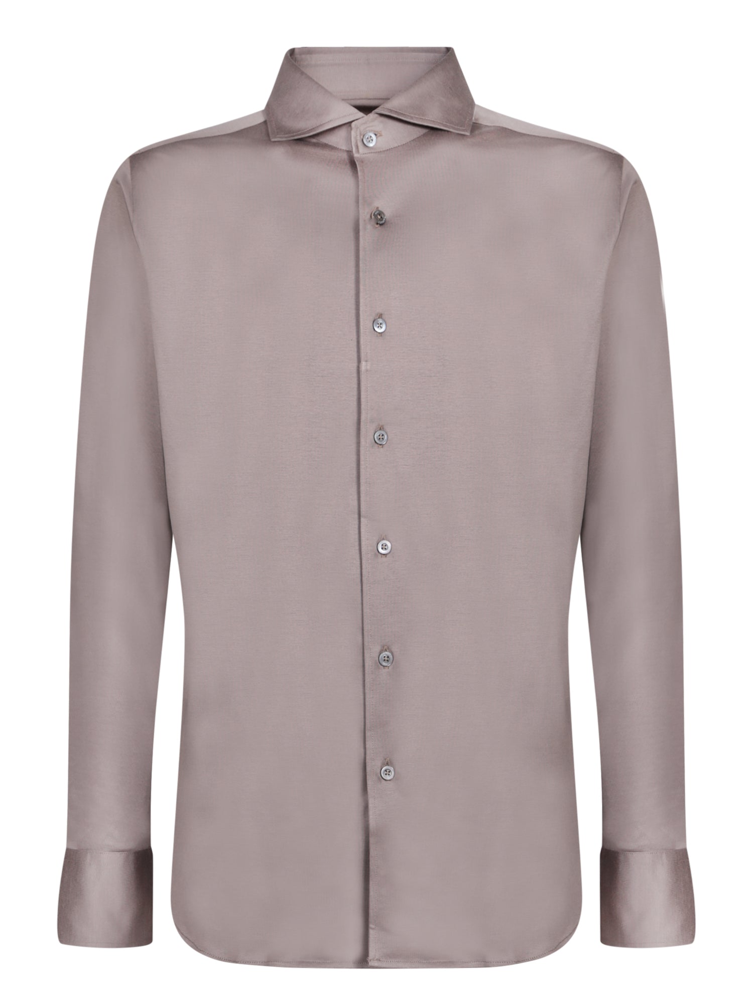CANALI 코튼 mastic 셔츠