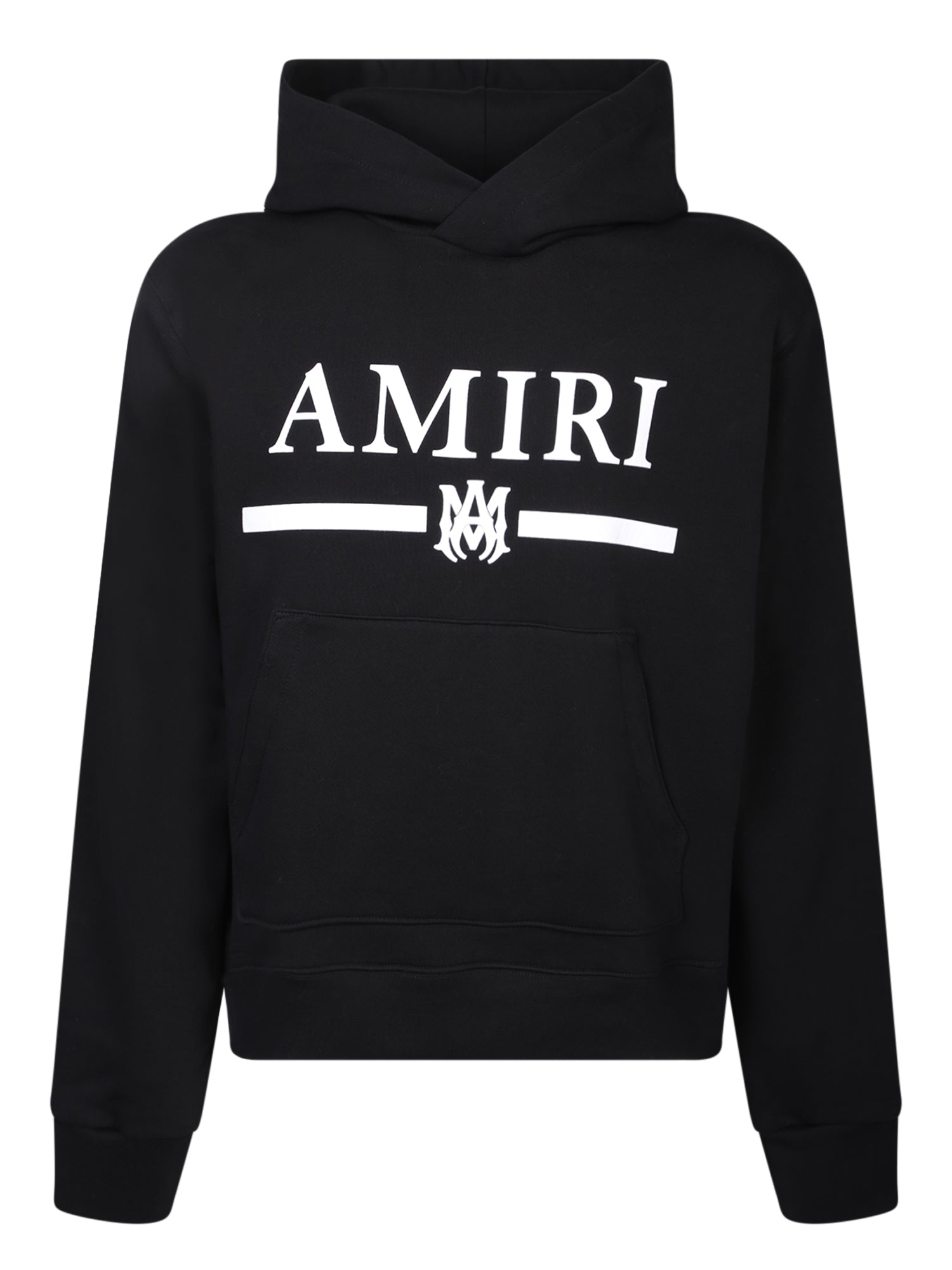 AMIRI MA Bar 로고 프린트 후드