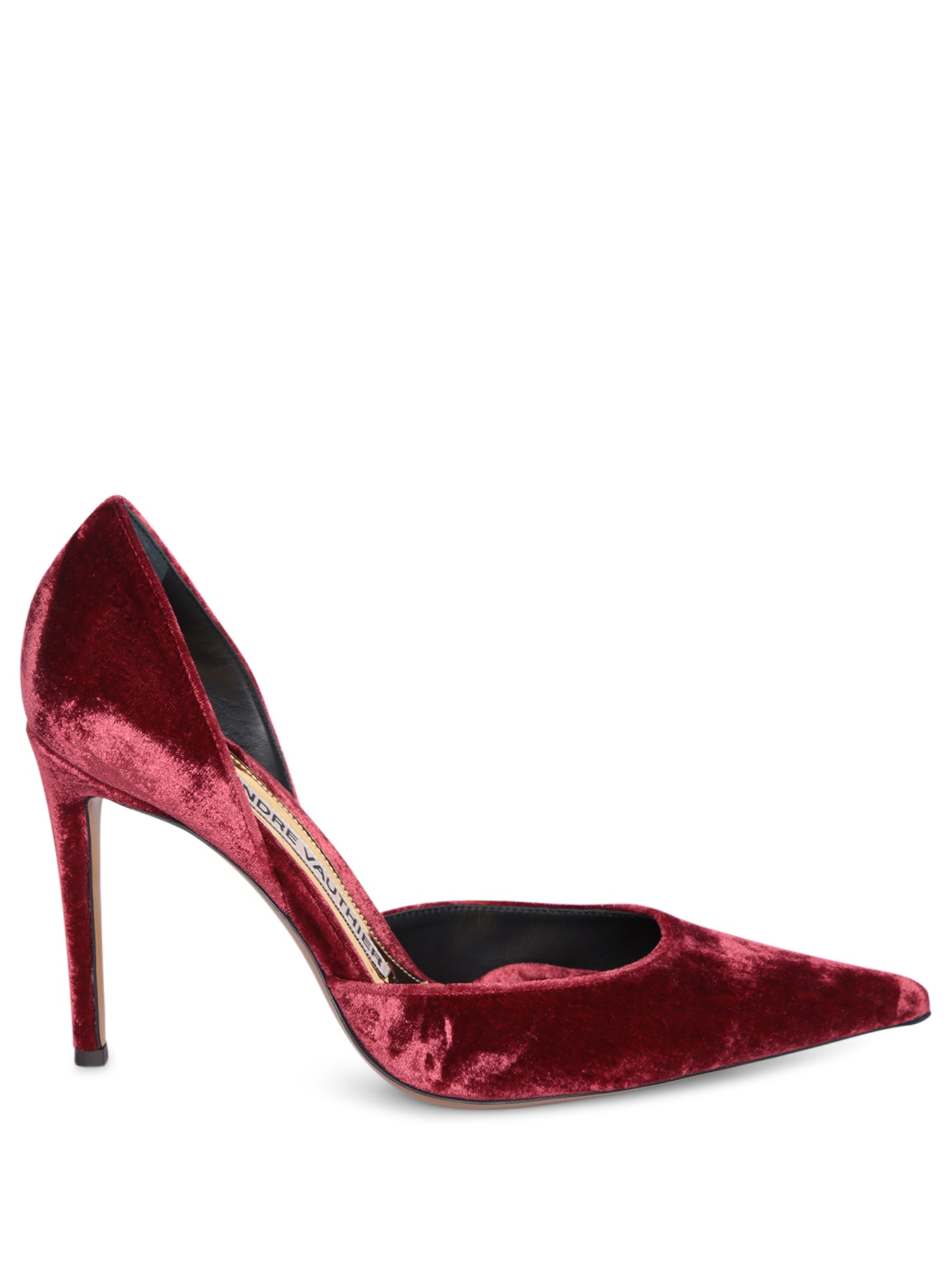 ALEXANDRE VAUTHIER Bordeaux 데콜데 슈즈