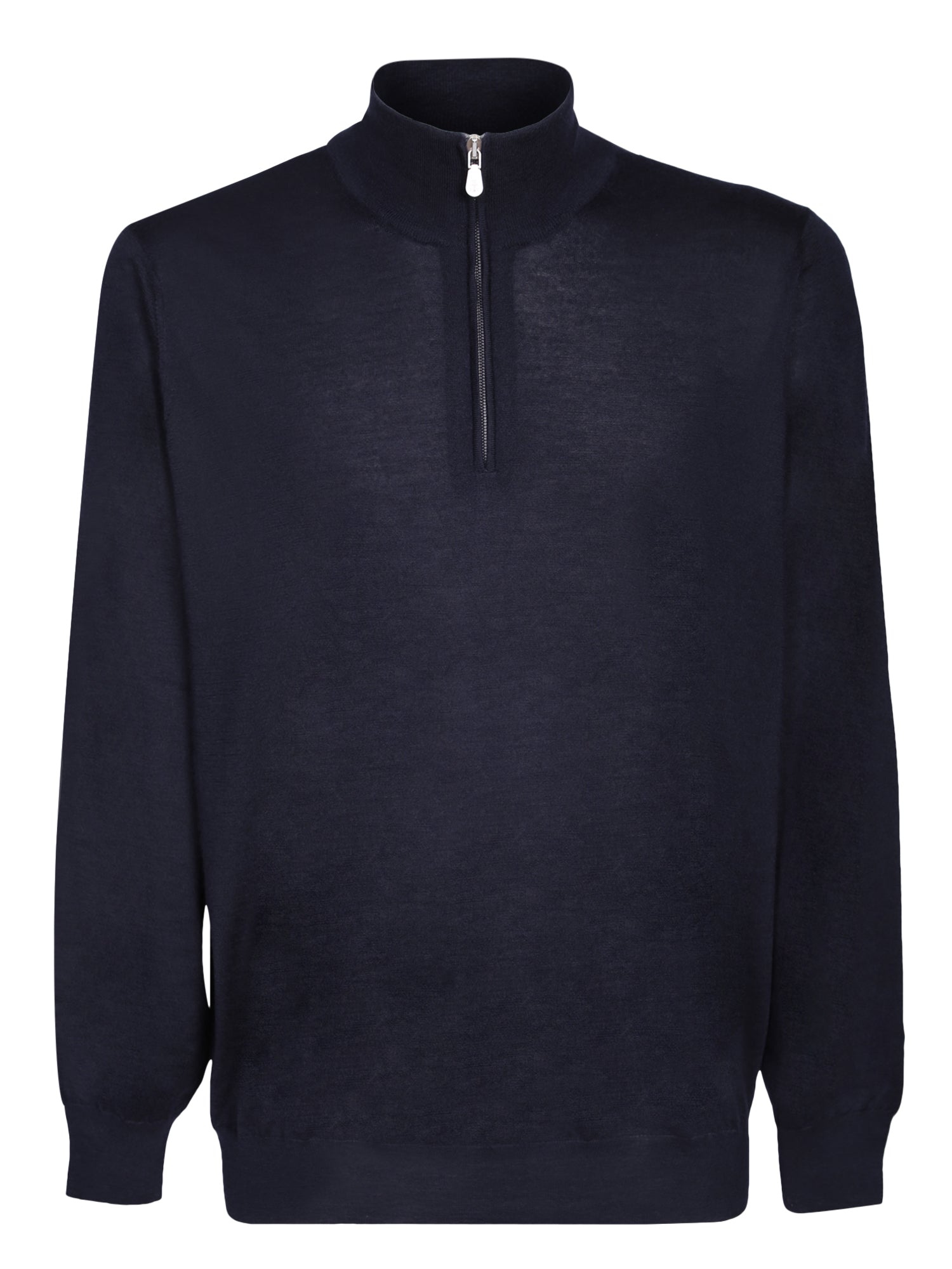 BRUNELLO CUCINELLI 집 fastening 블루 스웨터