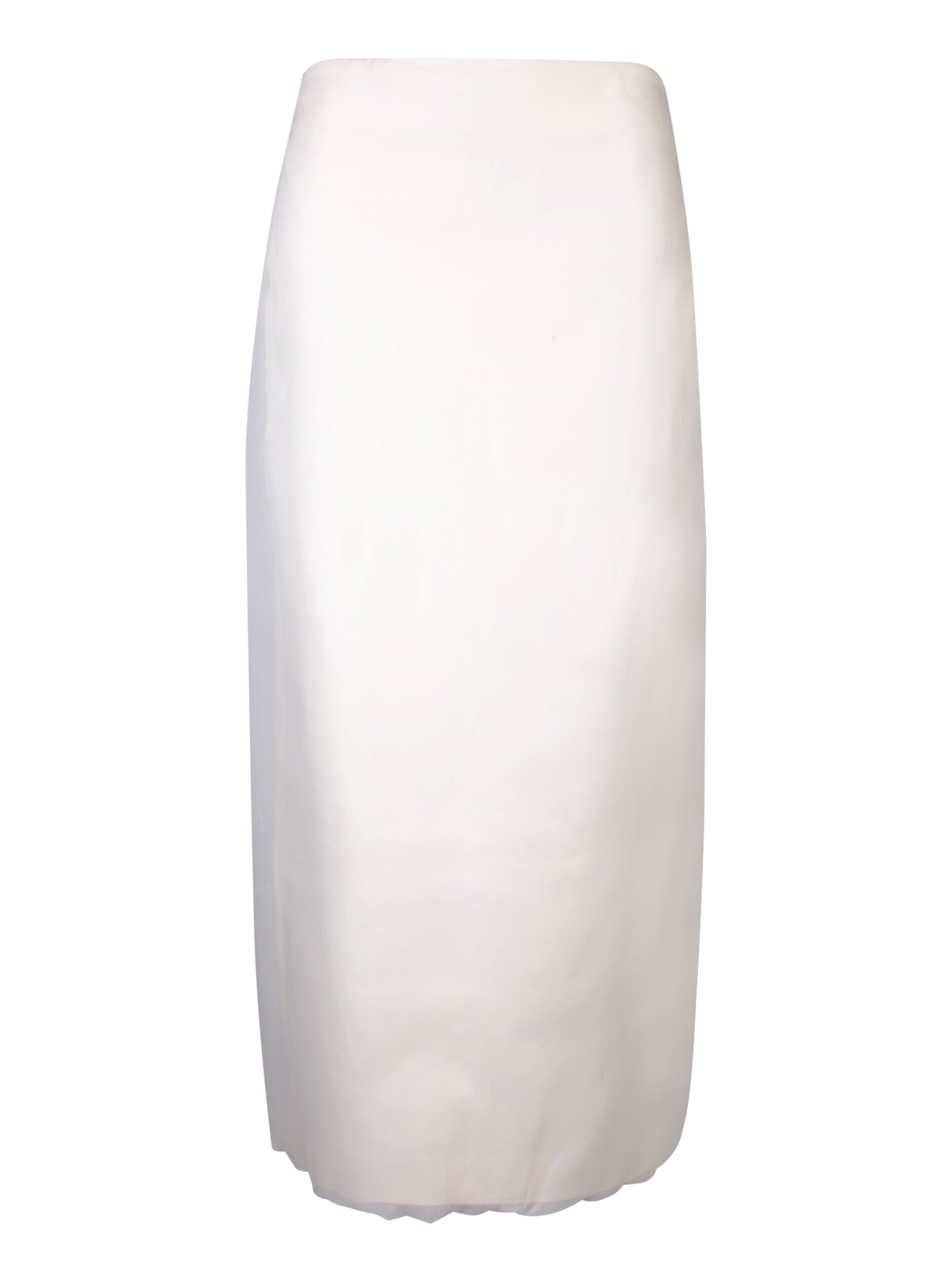 BLANCA VITA Galtonia 화이트 미디 스커트
