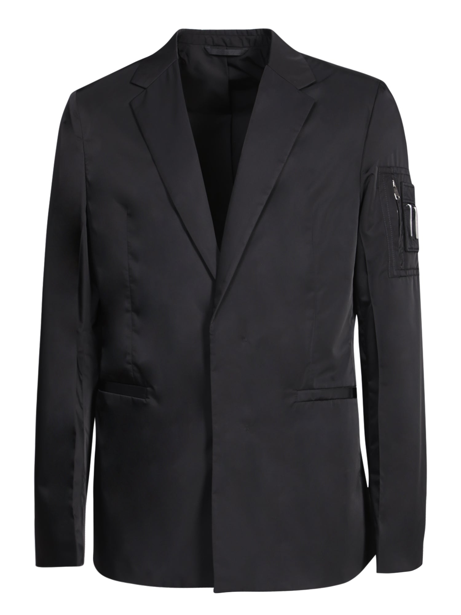 GIVENCHY 포켓 on 더 슬리브 블랙 자켓