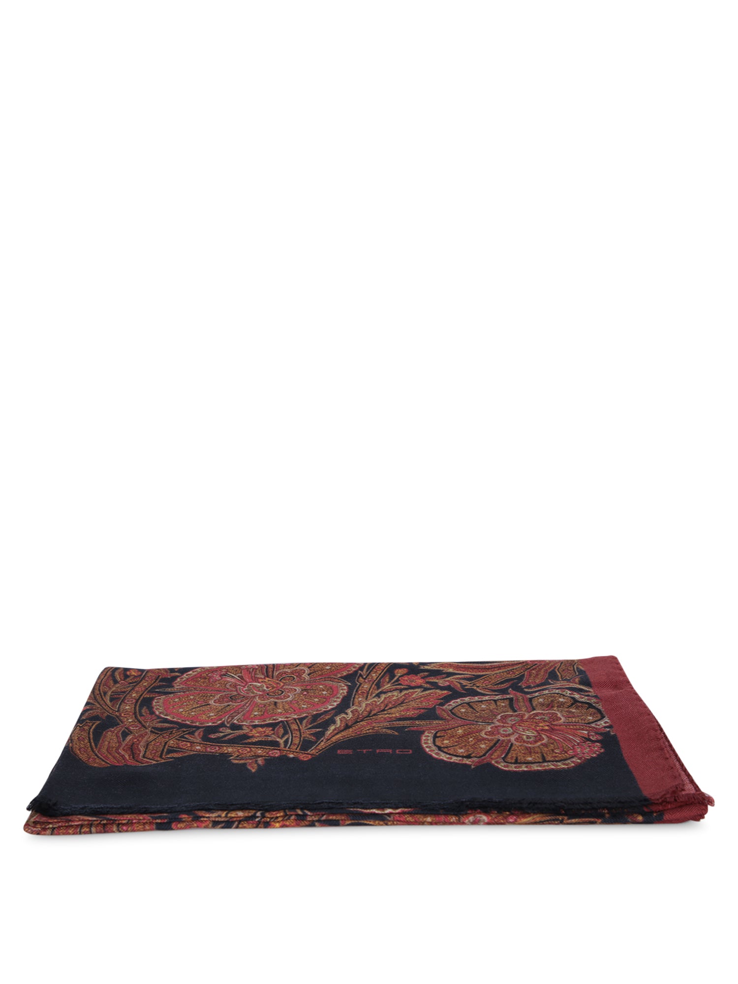 ETRO Delhy 페이즐리 블루 스카프
