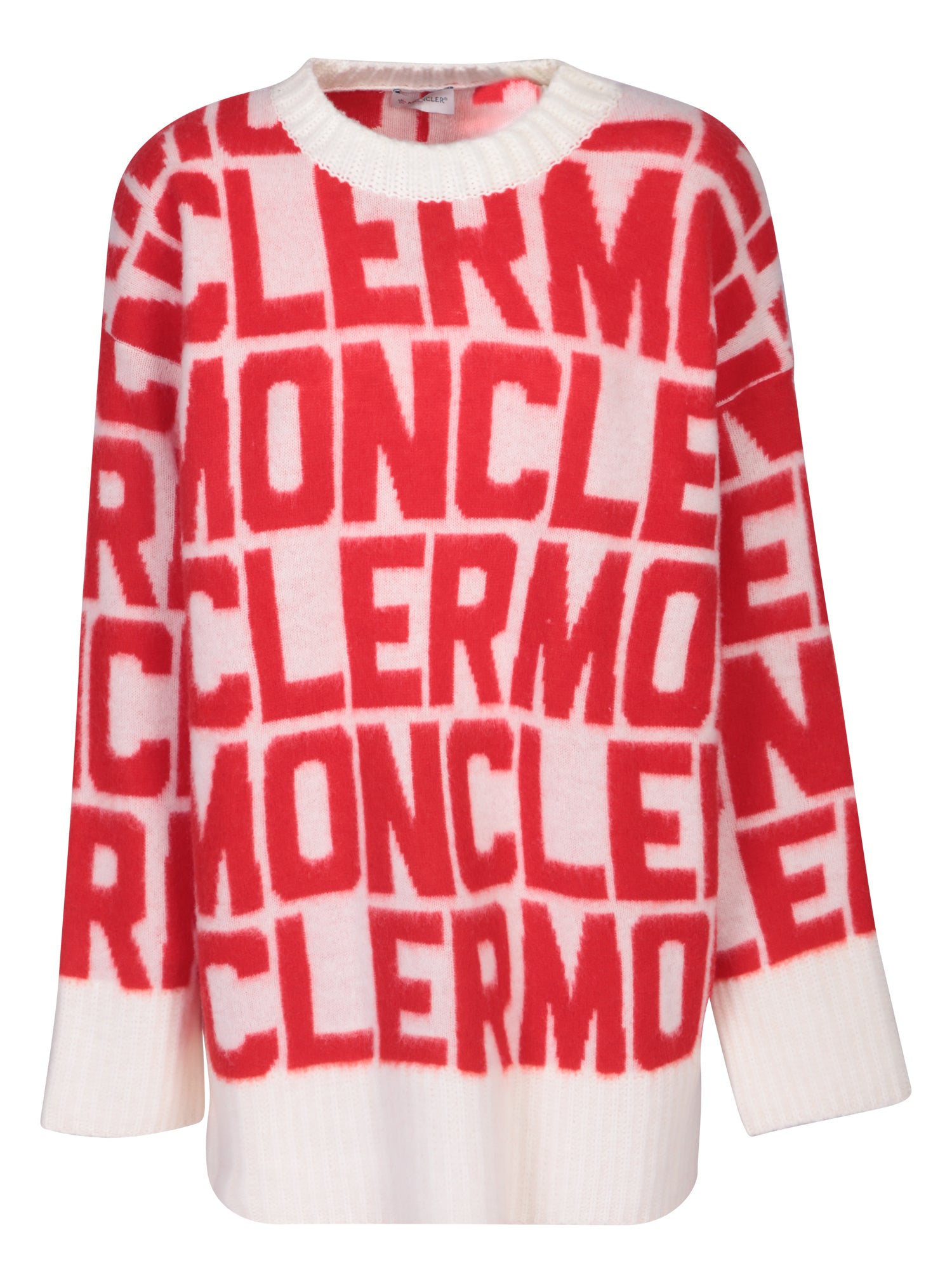 MONCLER Redwhite 로고 풀오버