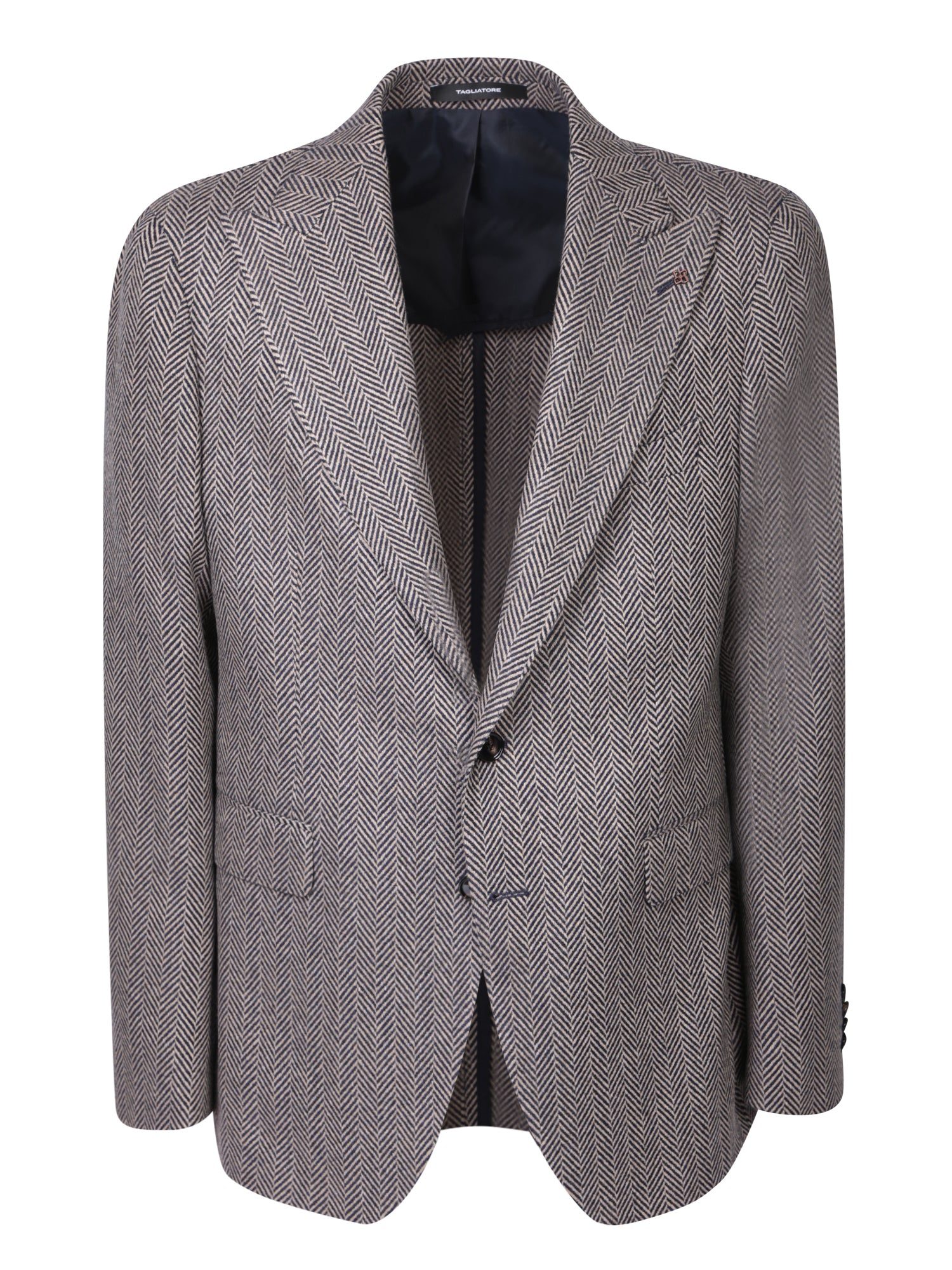 TAGLIATORE 헤링본 beigeblack 자켓