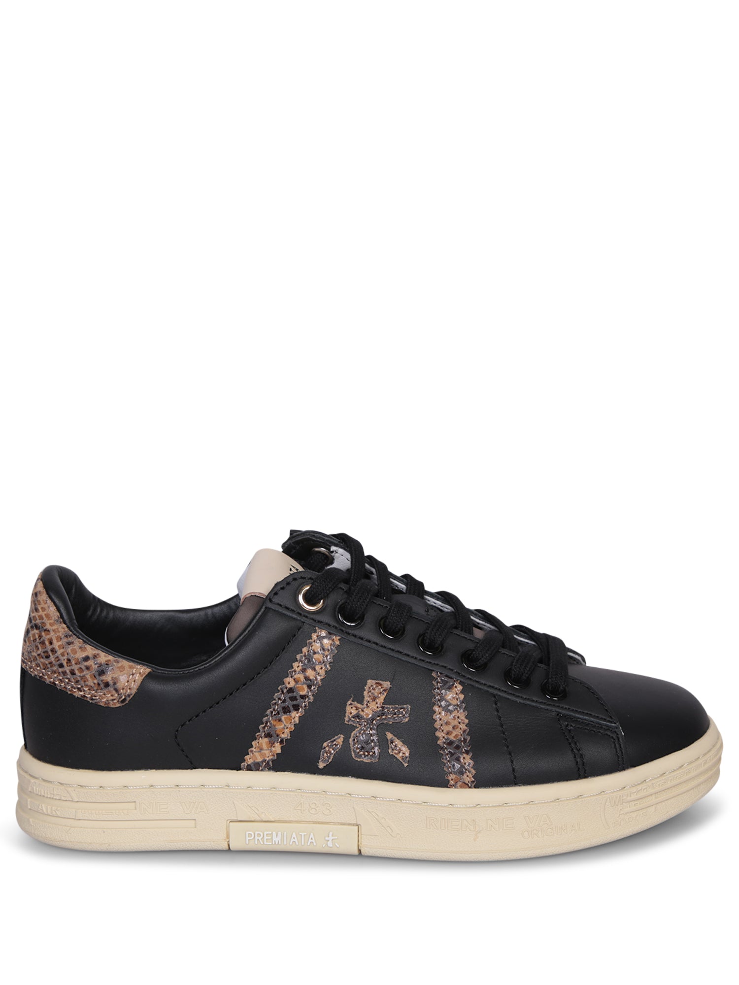PREMIATA Russelld 블랙 스니커즈