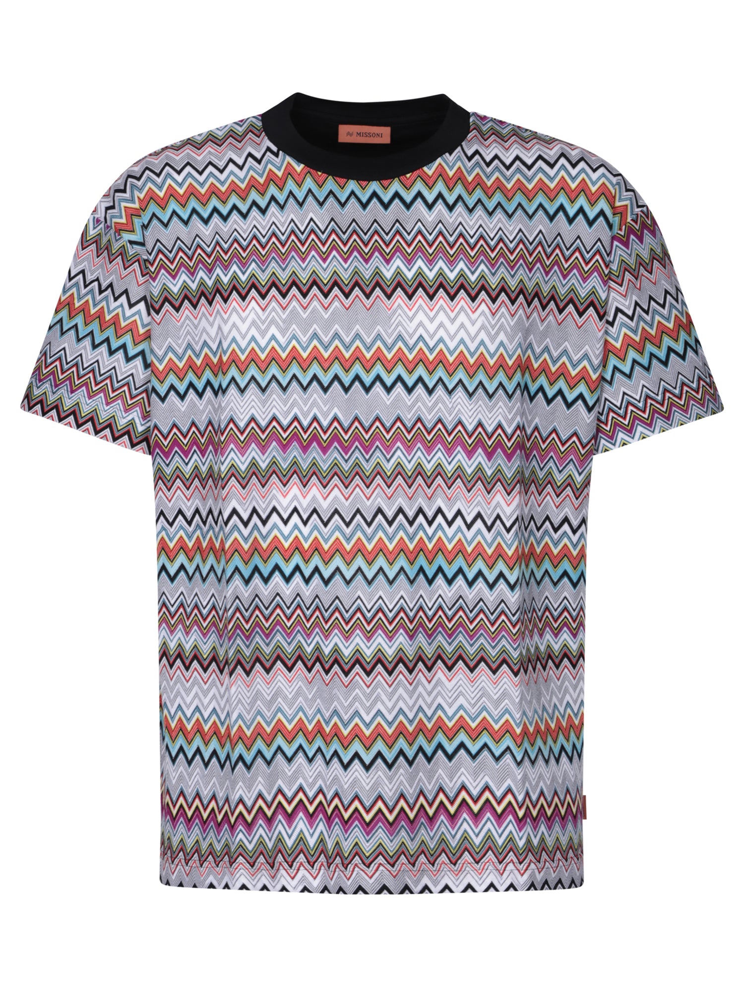 MISSONI Zigzagwoven design 멀티컬러 티셔츠