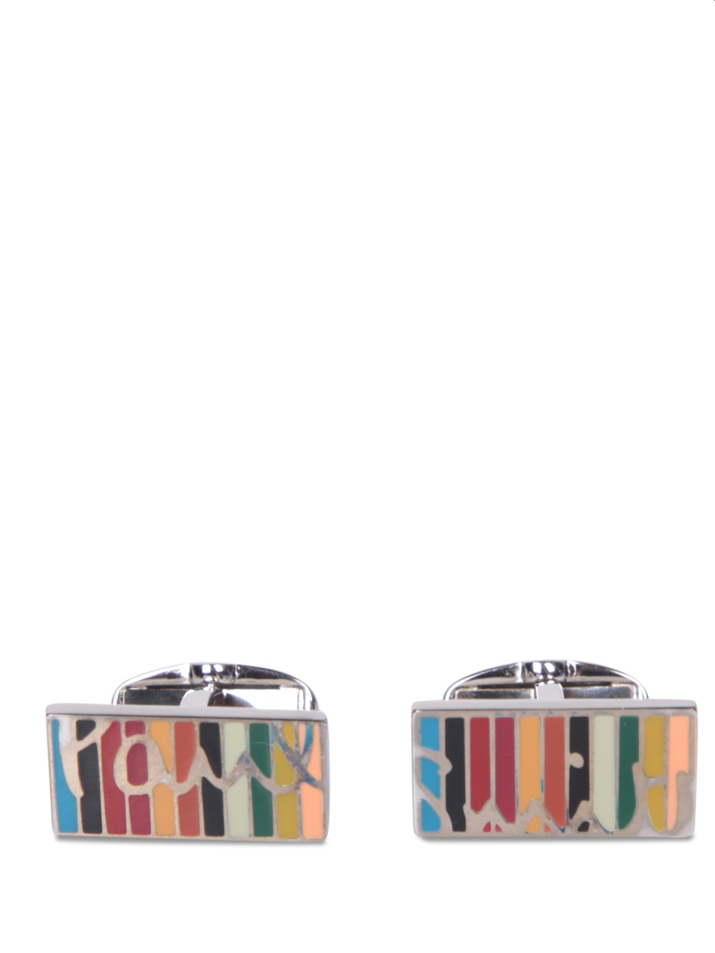 PAUL SMITH 스트라이프 모티브 멀티컬러 cufflinks