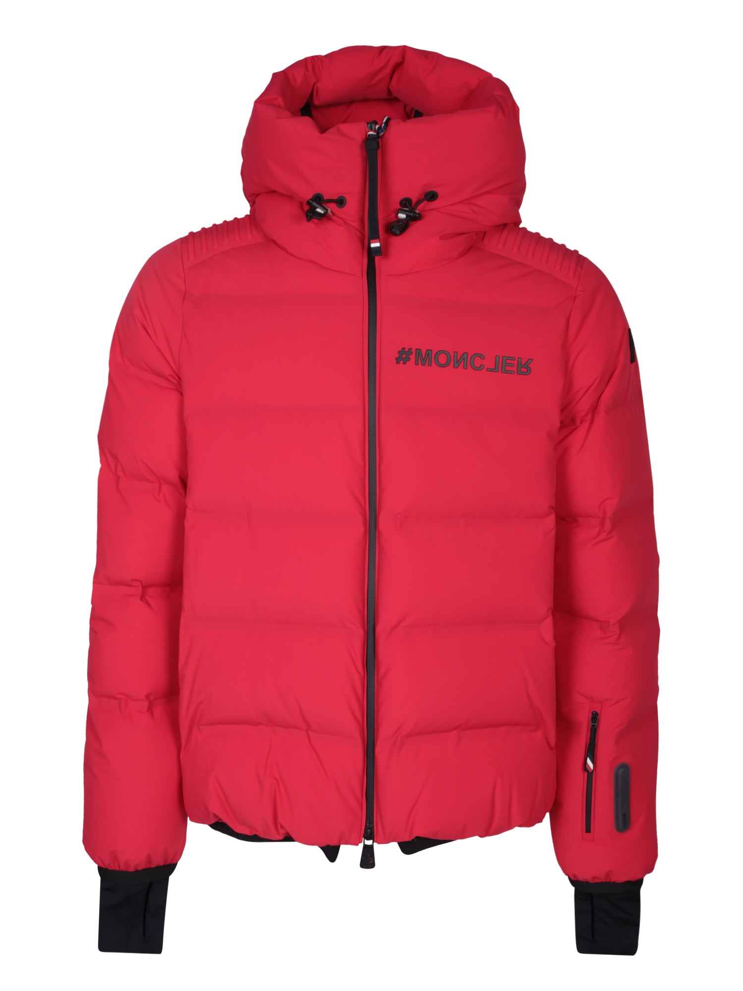 MONCLER GRENOBLE Suisses red 다운 자켓