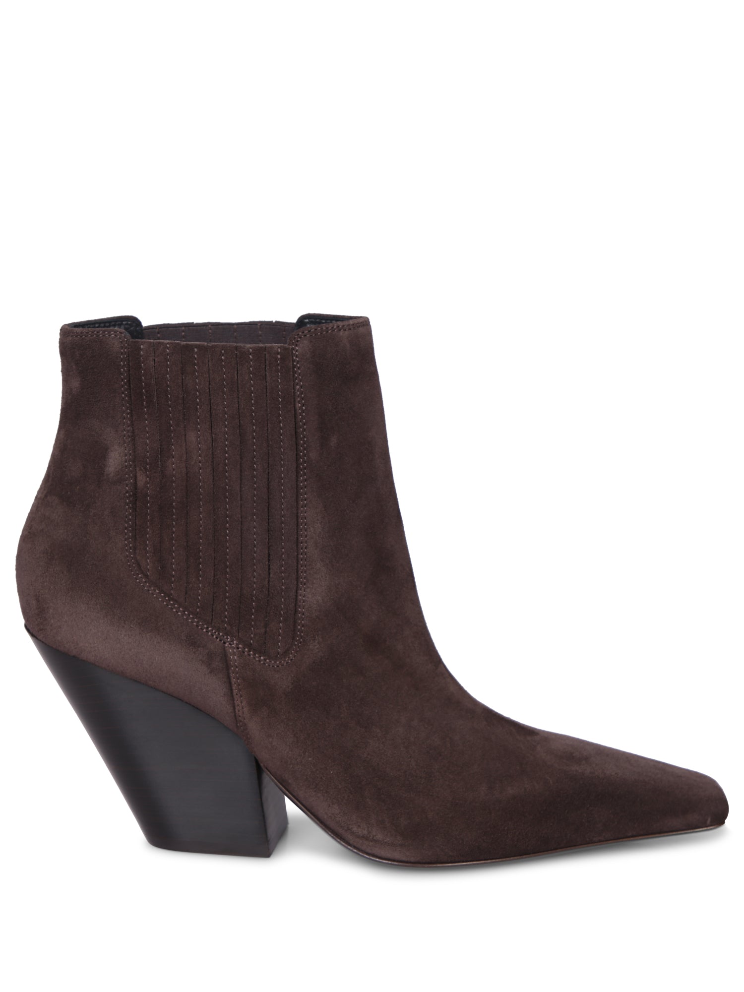 CASADEI Anastasia Vulcano 브라운 앵클 부츠