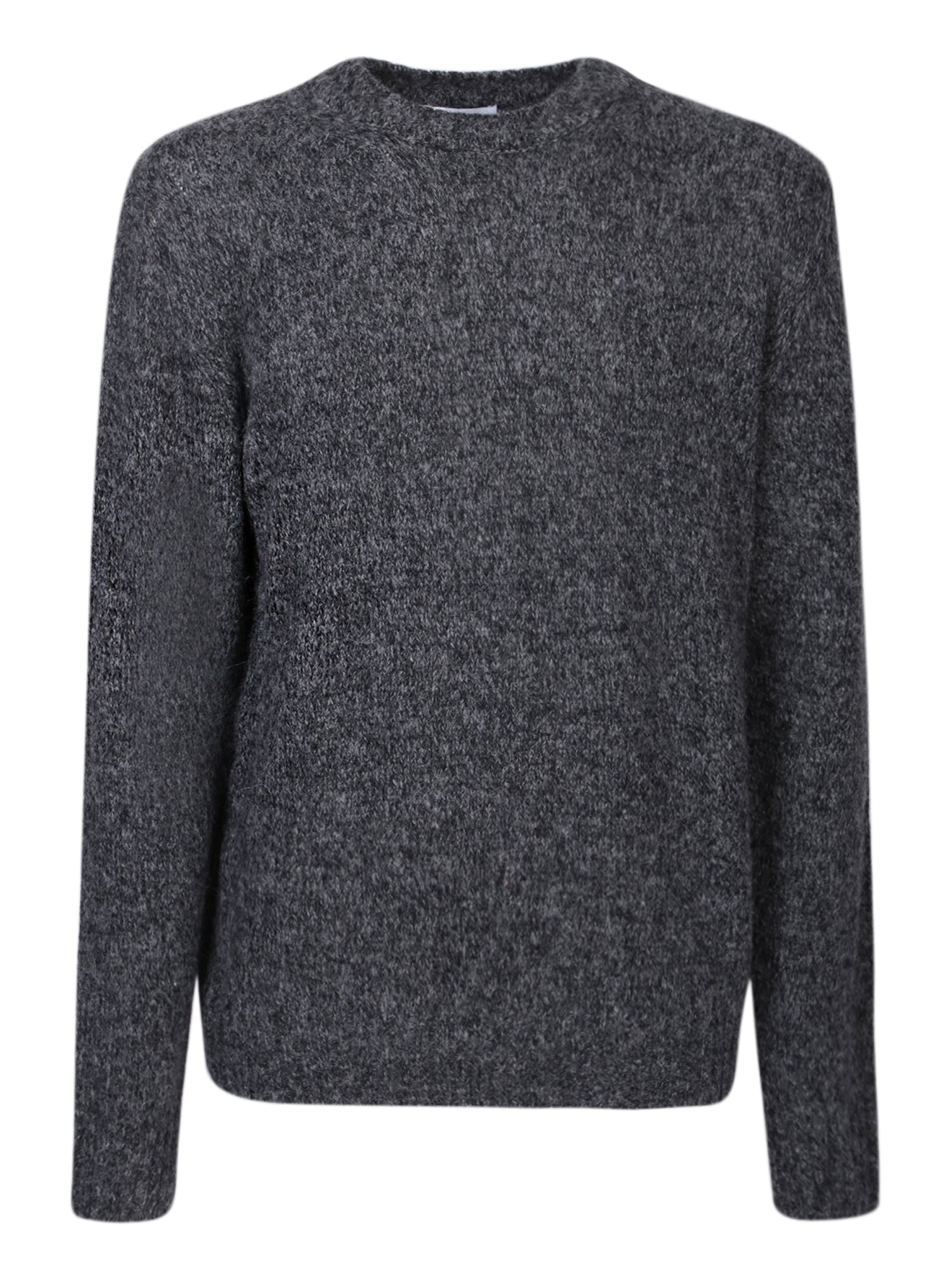 LARDINI 라운드 넥 블랙 스웨터