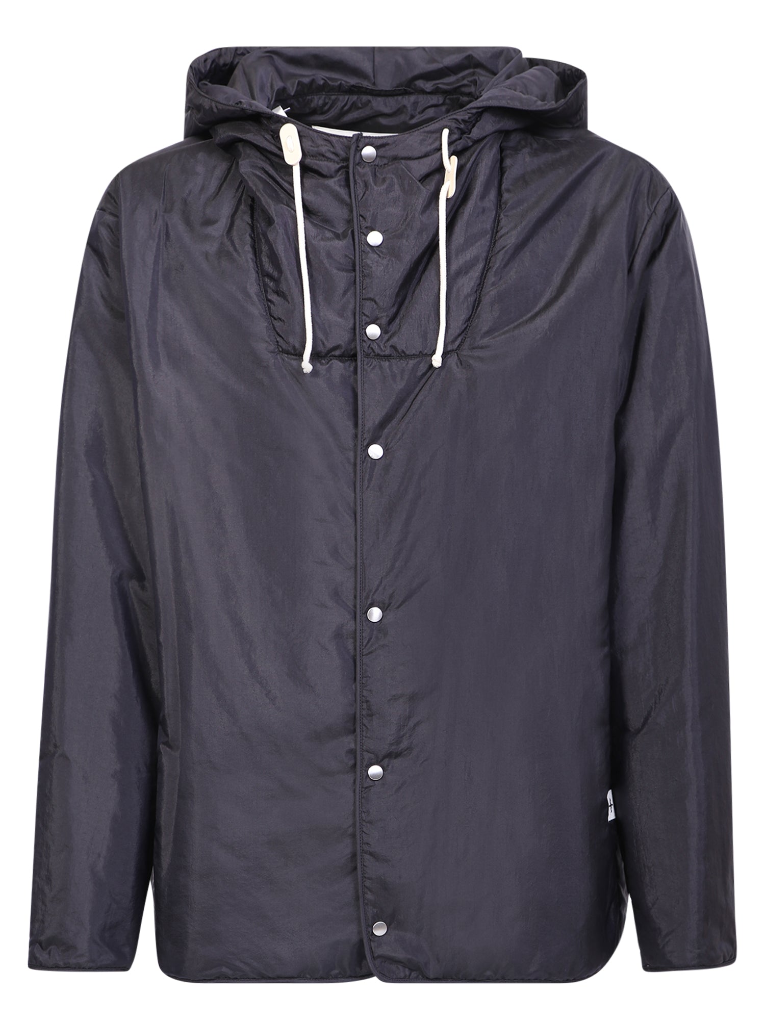 JIL SANDER 나일론 다크 블루 파카