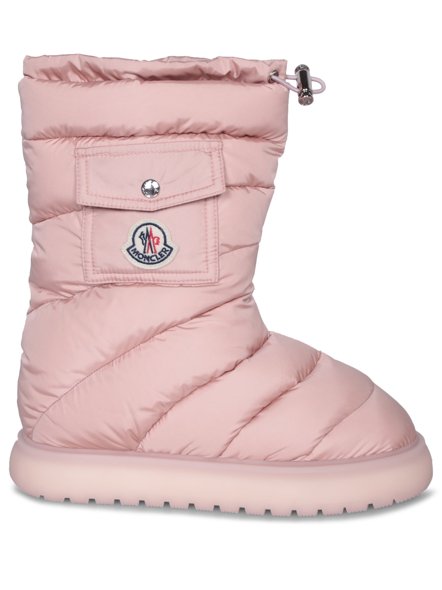 MONCLER 가이아 포켓 핑크 미드 부츠
