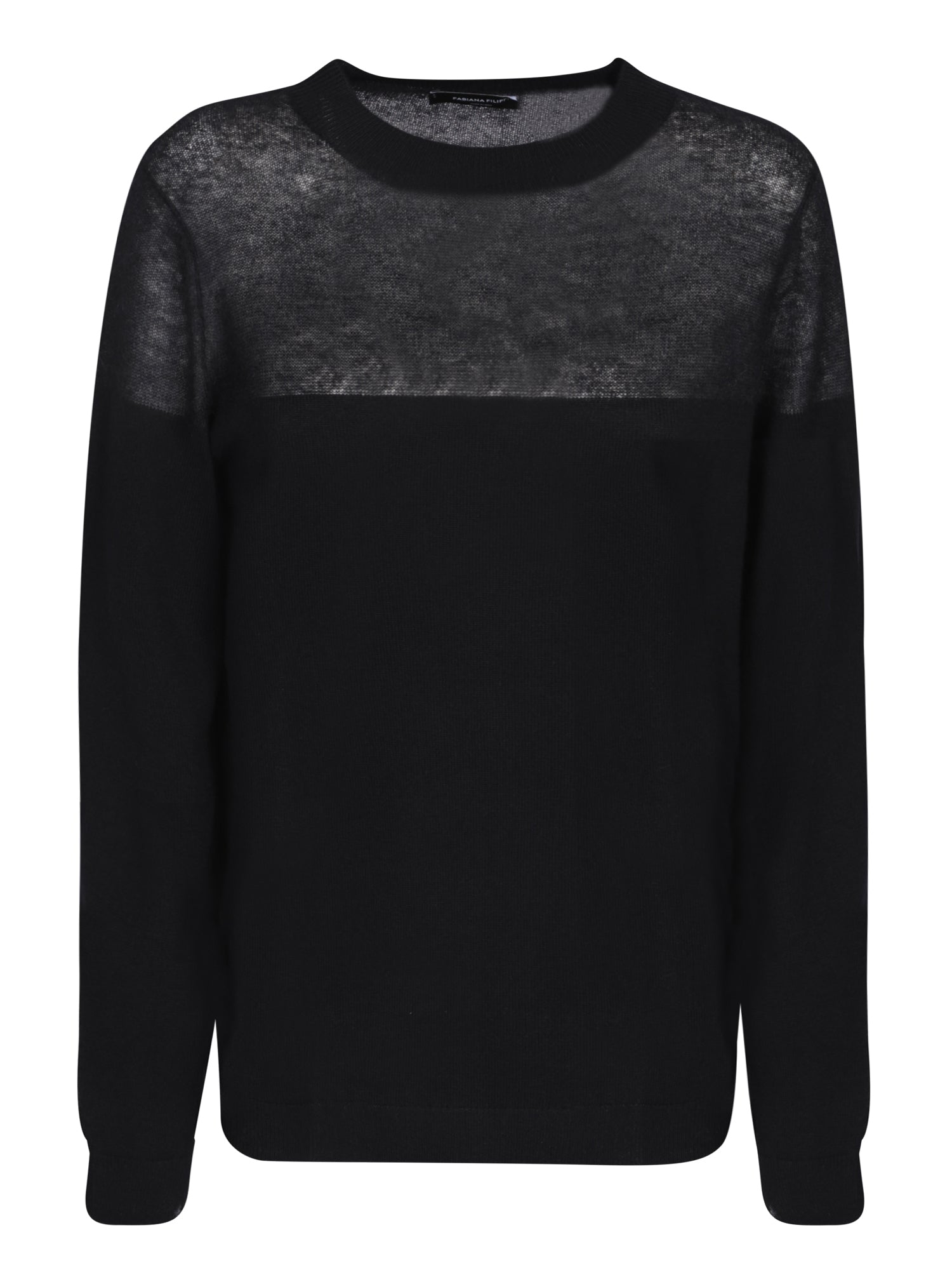 FABIANA FILIPPI Premium Yarn 블랙 스웨터