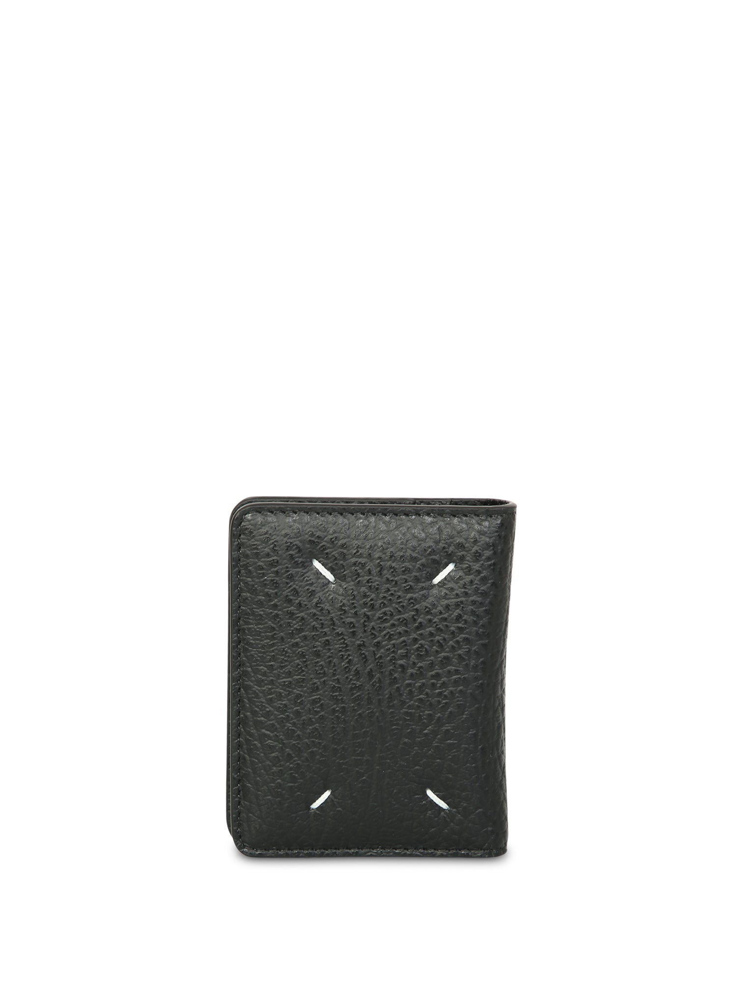 MAISON MARGIELA Keychain 포 스티치 블랙 cardholder