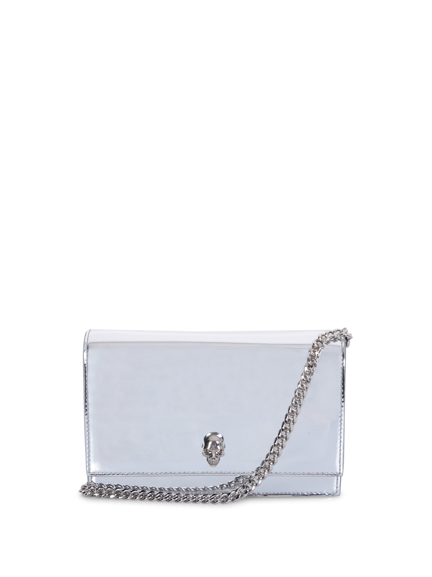 ALEXANDER MCQUEEN 스컬 실버 백