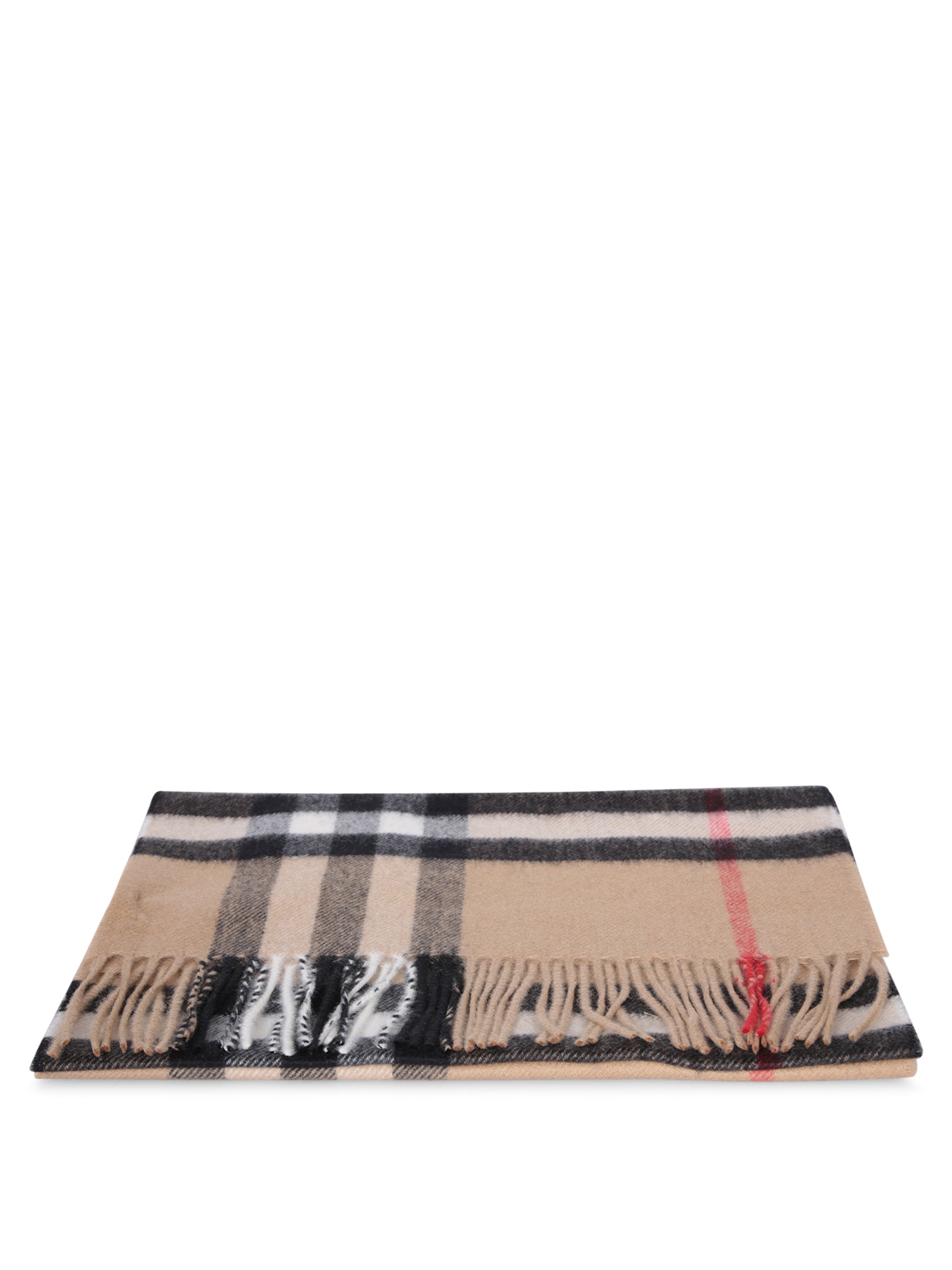 BURBERRY 자이언트 체크 SF 베이지 스카프