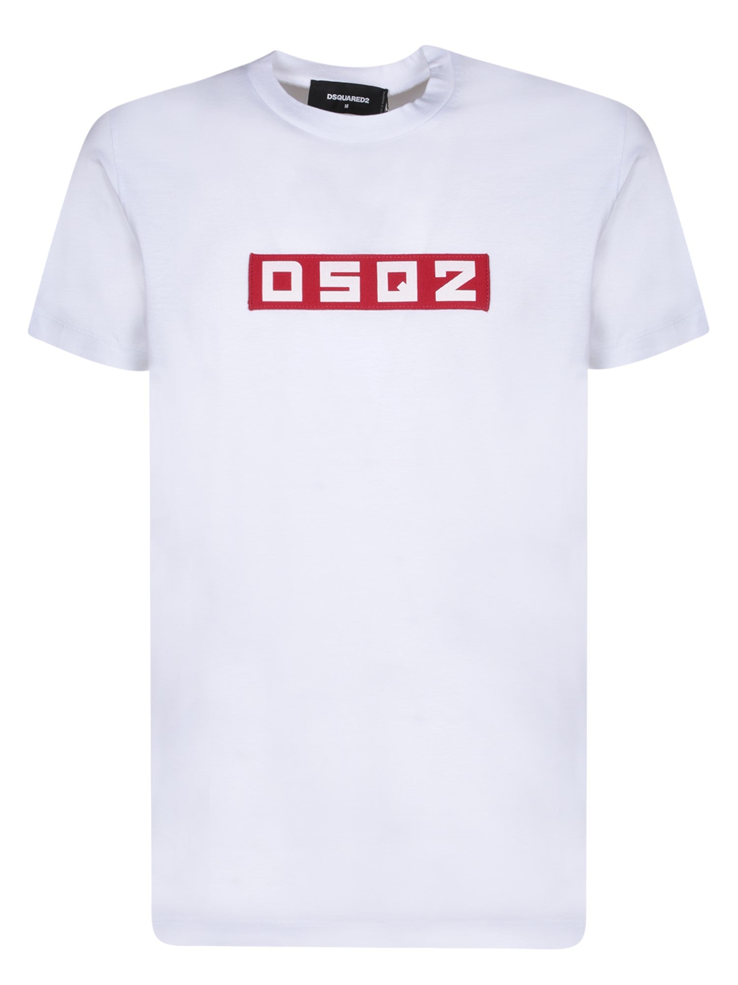 DSQUARED2 쿨 핏 whitered 티셔츠