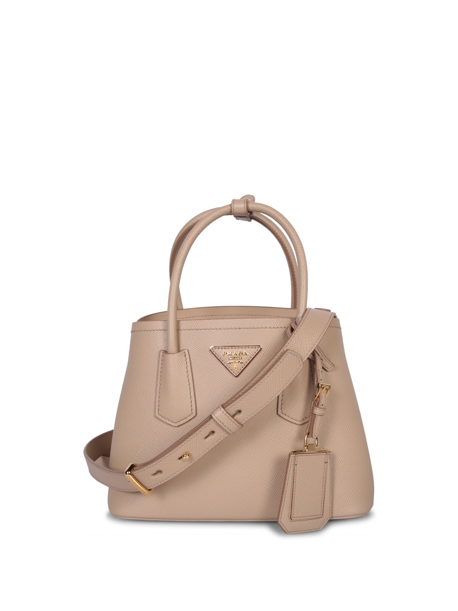 PRADA 미니 더블 샌드 백