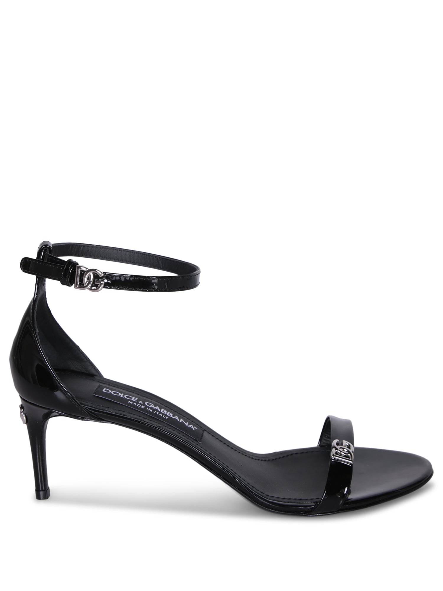 DOLCE  GABBANA Keira 블랙 샌들
