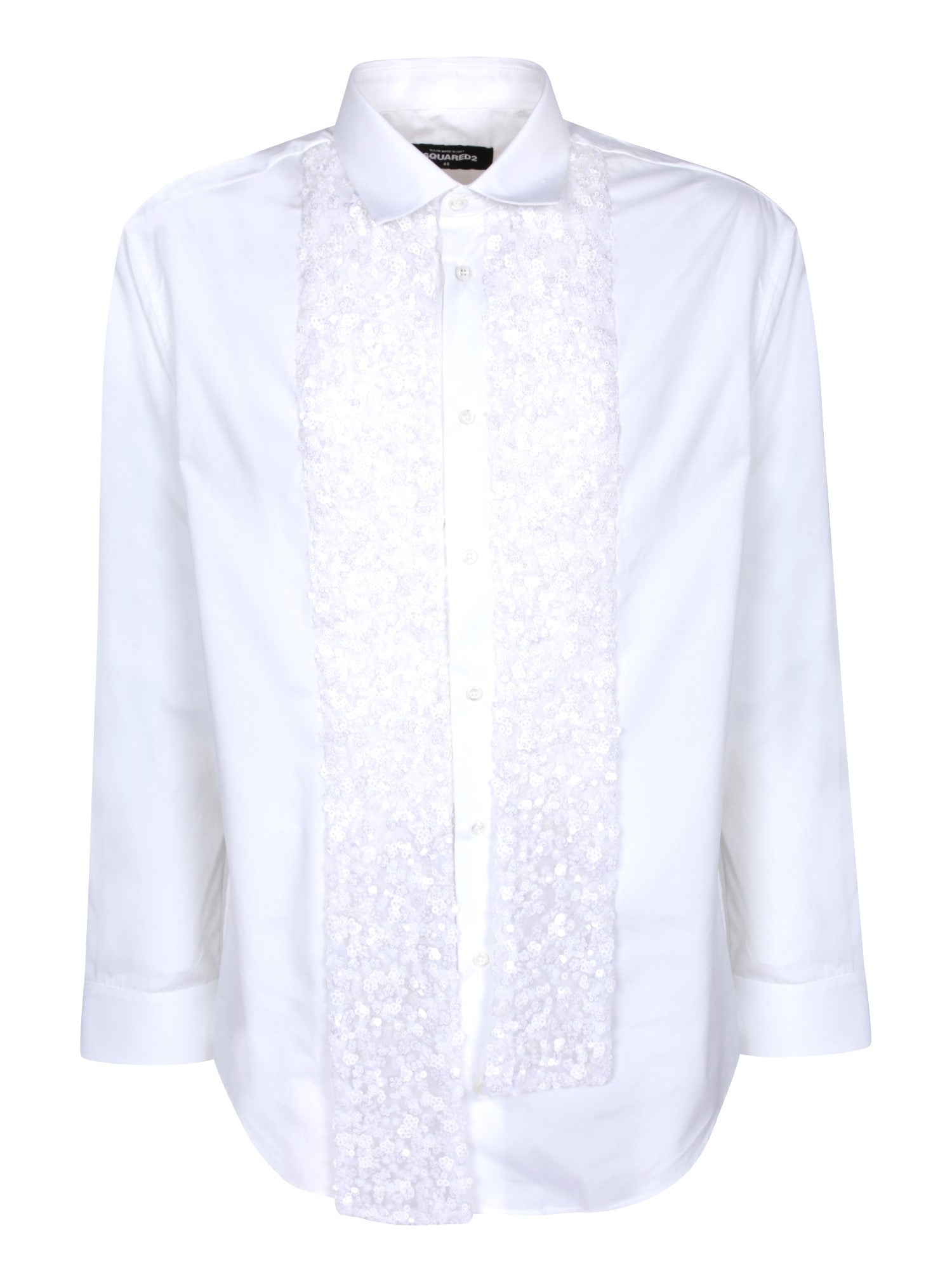 DSQUARED2 Blossoms 스카프 블랙 셔츠