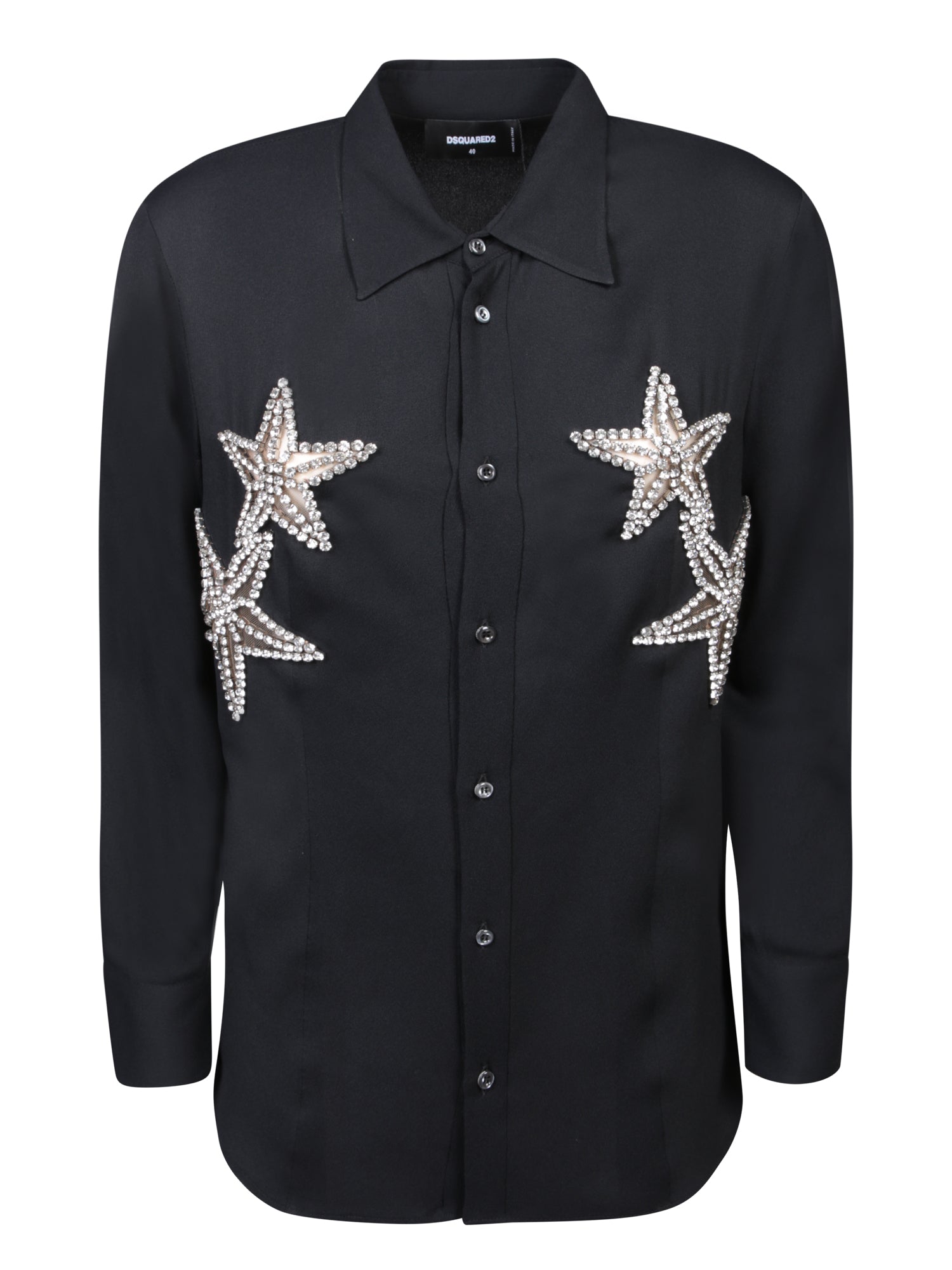 DSQUARED2 Starry 나이트 블랙 셔츠