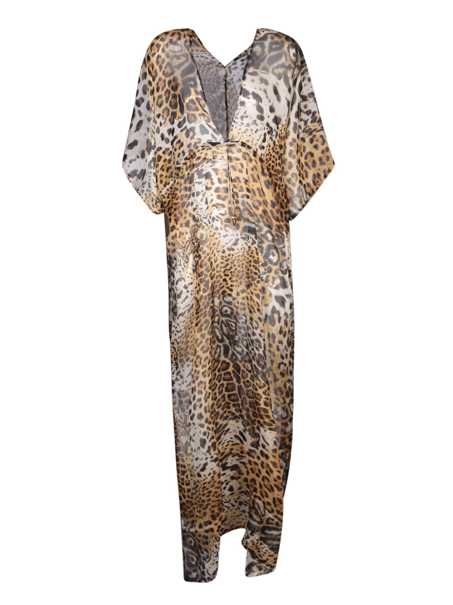 ROBERTO CAVALLI Jaguar 스킨 프린트 kaftan