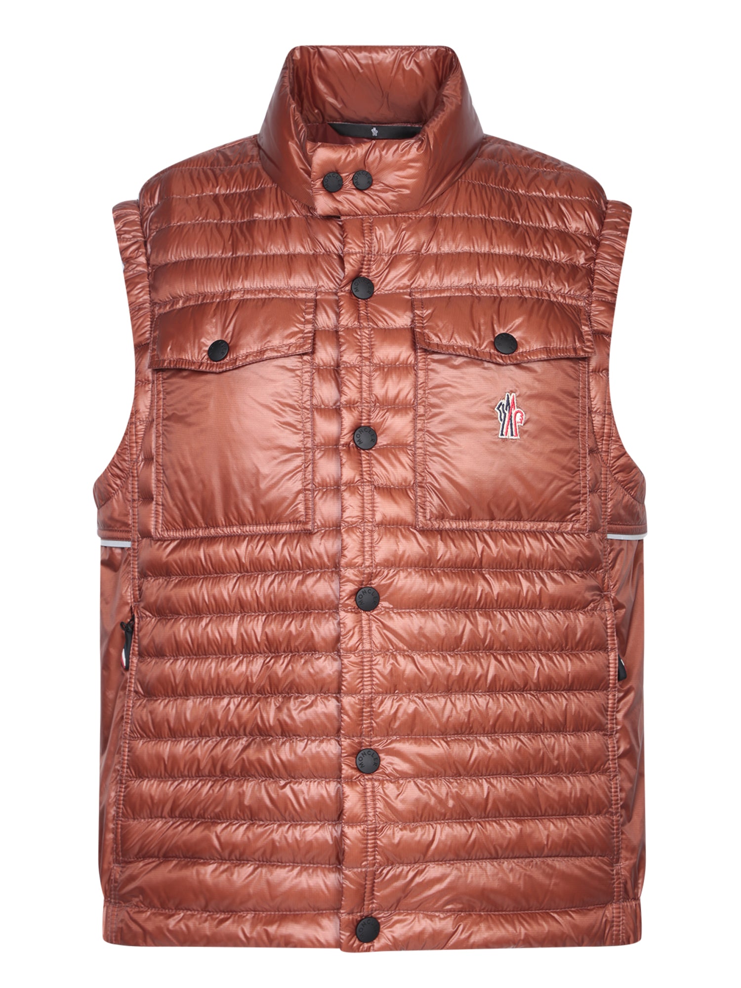 MONCLER GRENOBLE Ollon 브라운 베스트