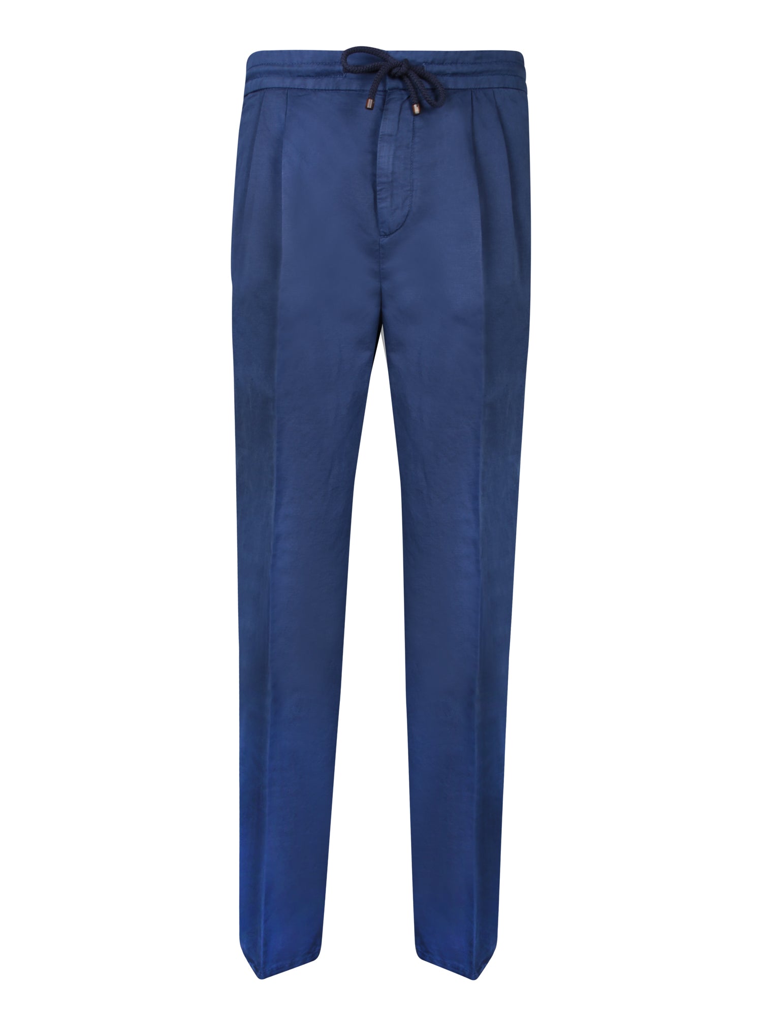 BRUNELLO CUCINELLI 2 pences 블루 트라우저